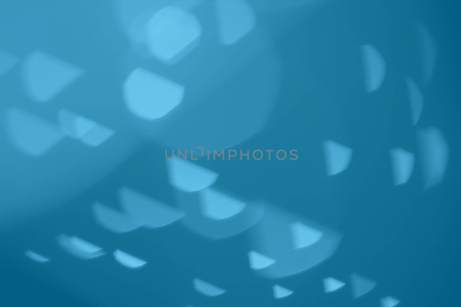 Beautiful blue bokeh background