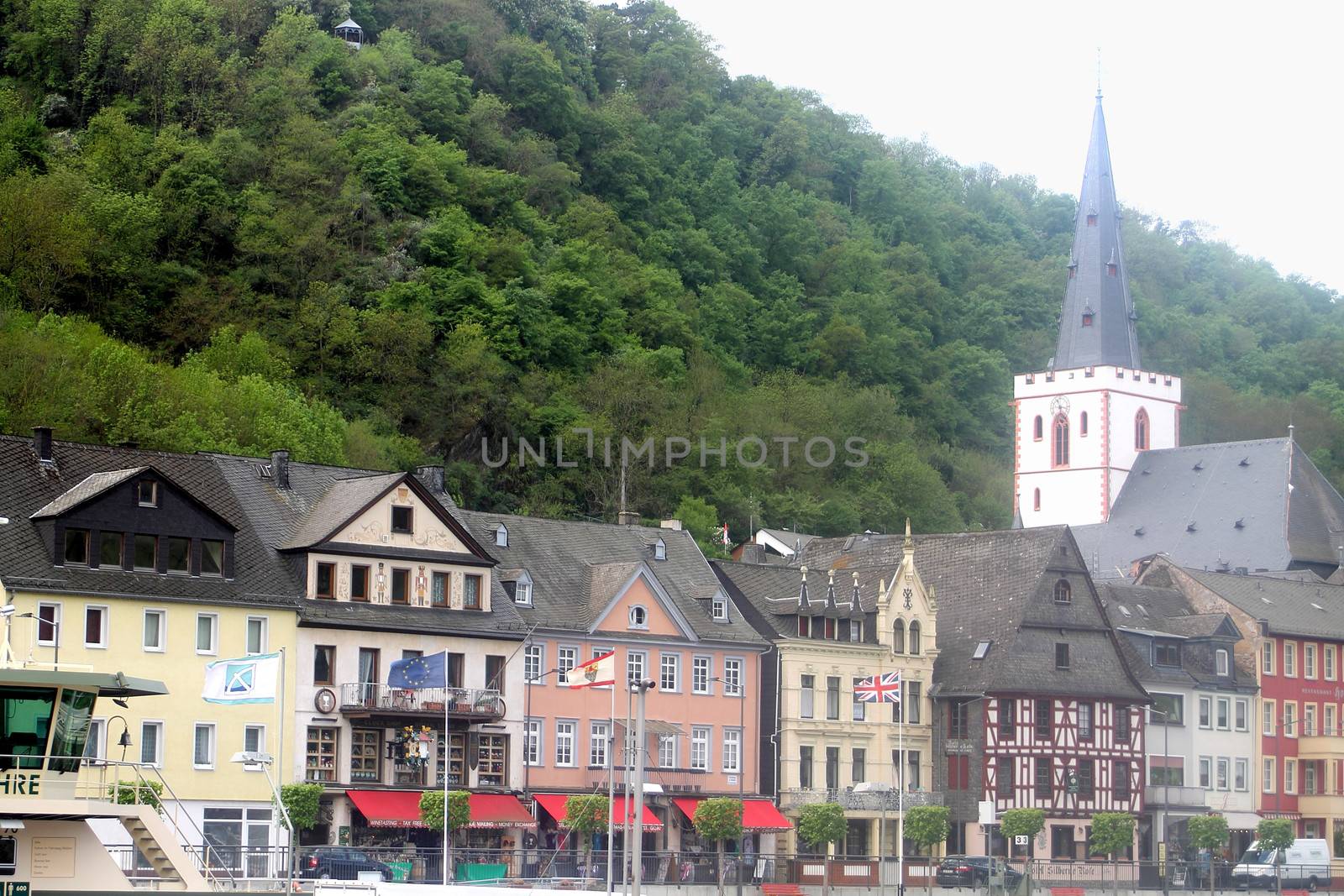 Village in Rhine Valley - Germany