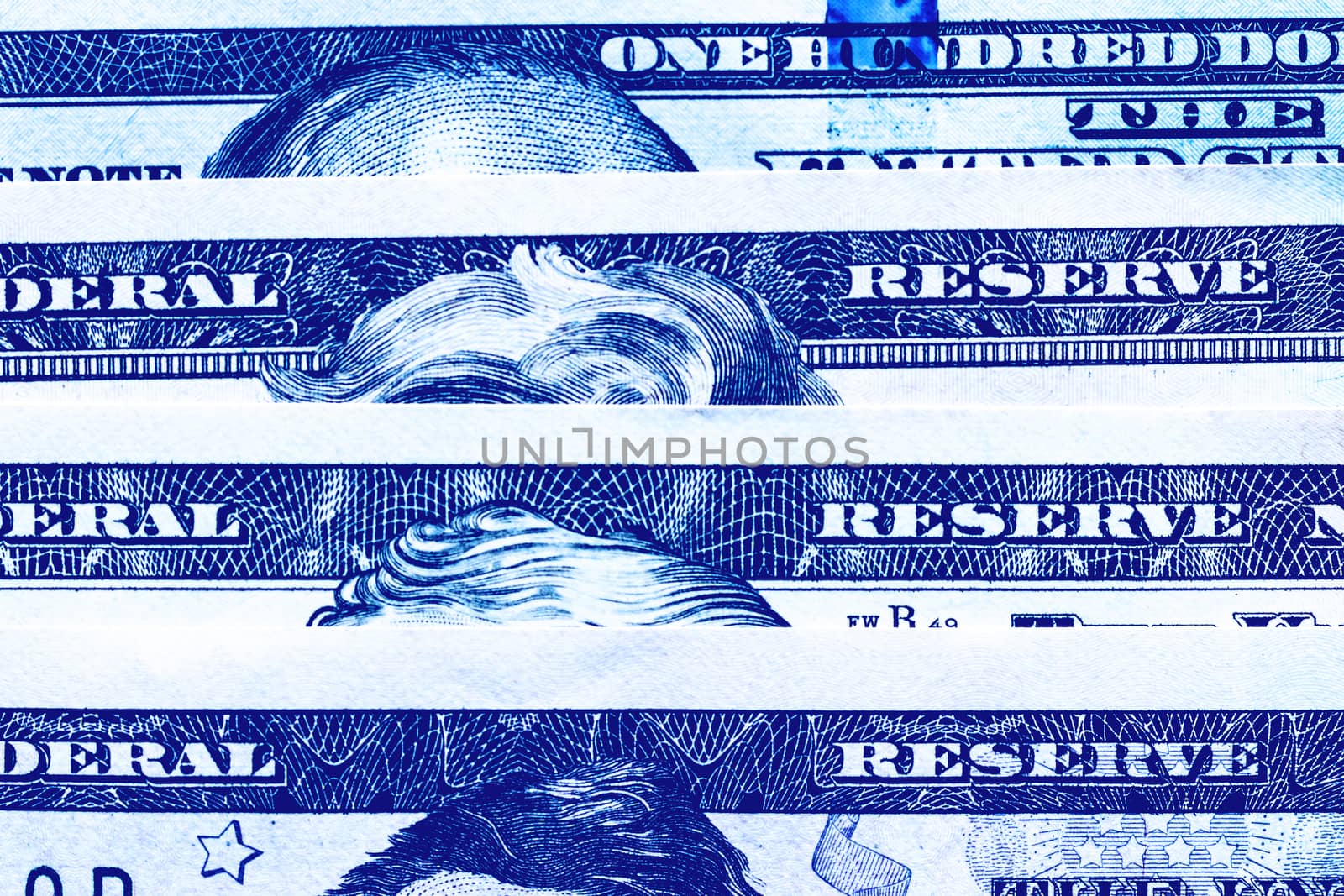 Background with money american dollar bills. by Eugene_Yemelyanov