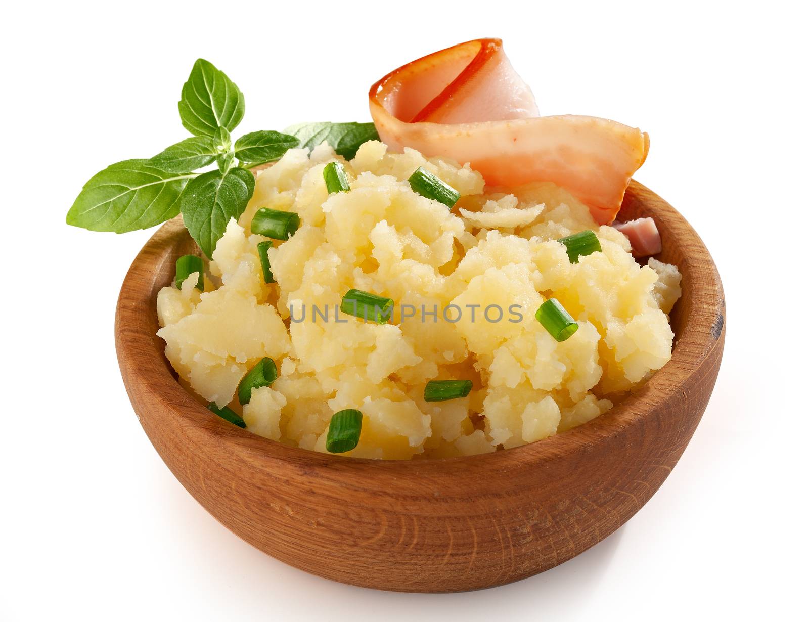 Mashed potatoes with bacon by Angorius