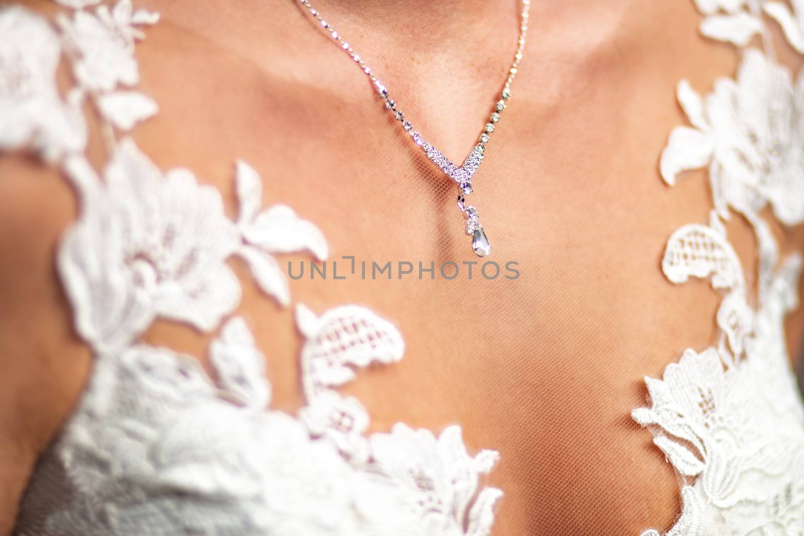 cleavage bride necklace jewelry dress breasts wedding by timwit