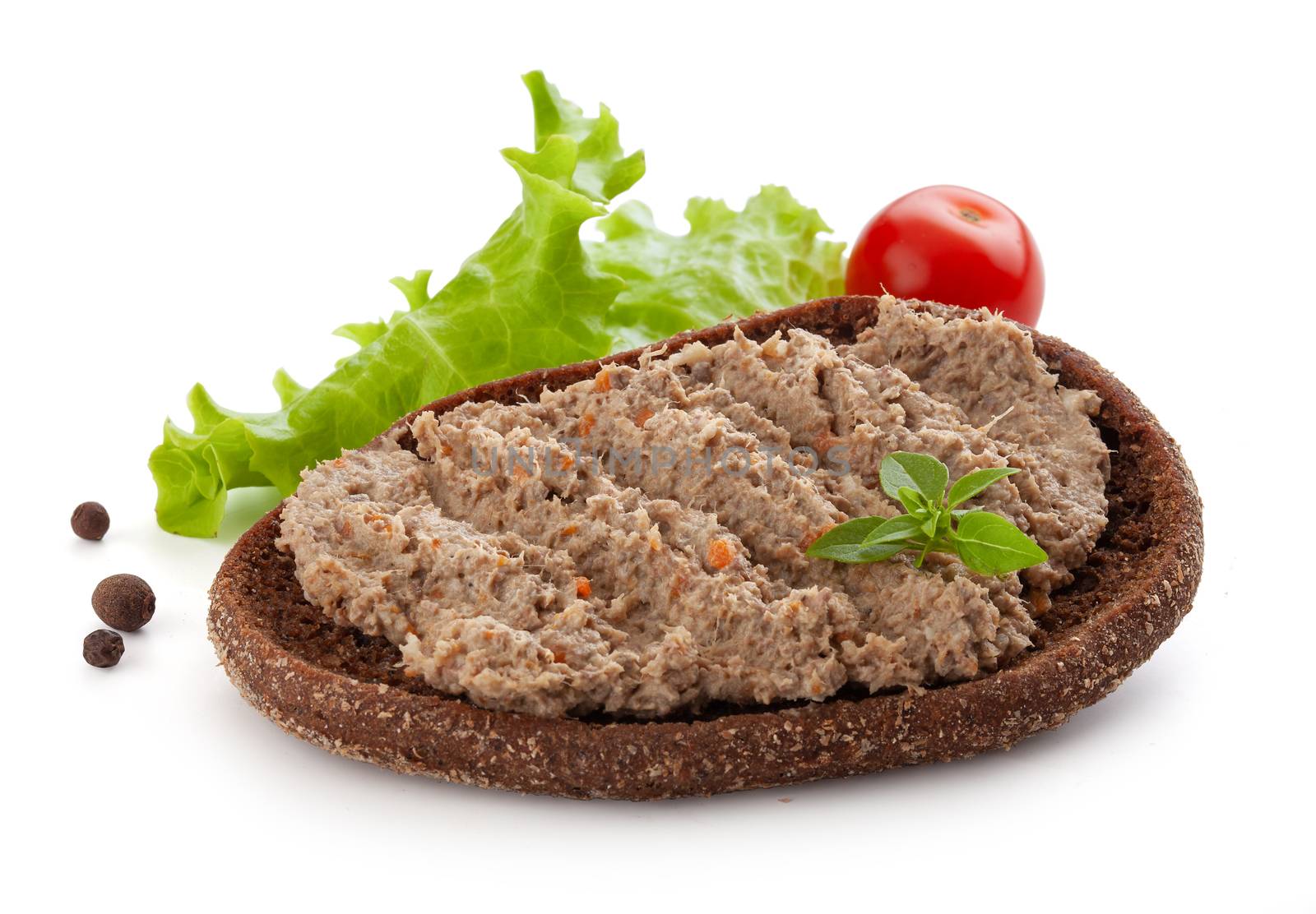 Sandwich with meat pate by Angorius