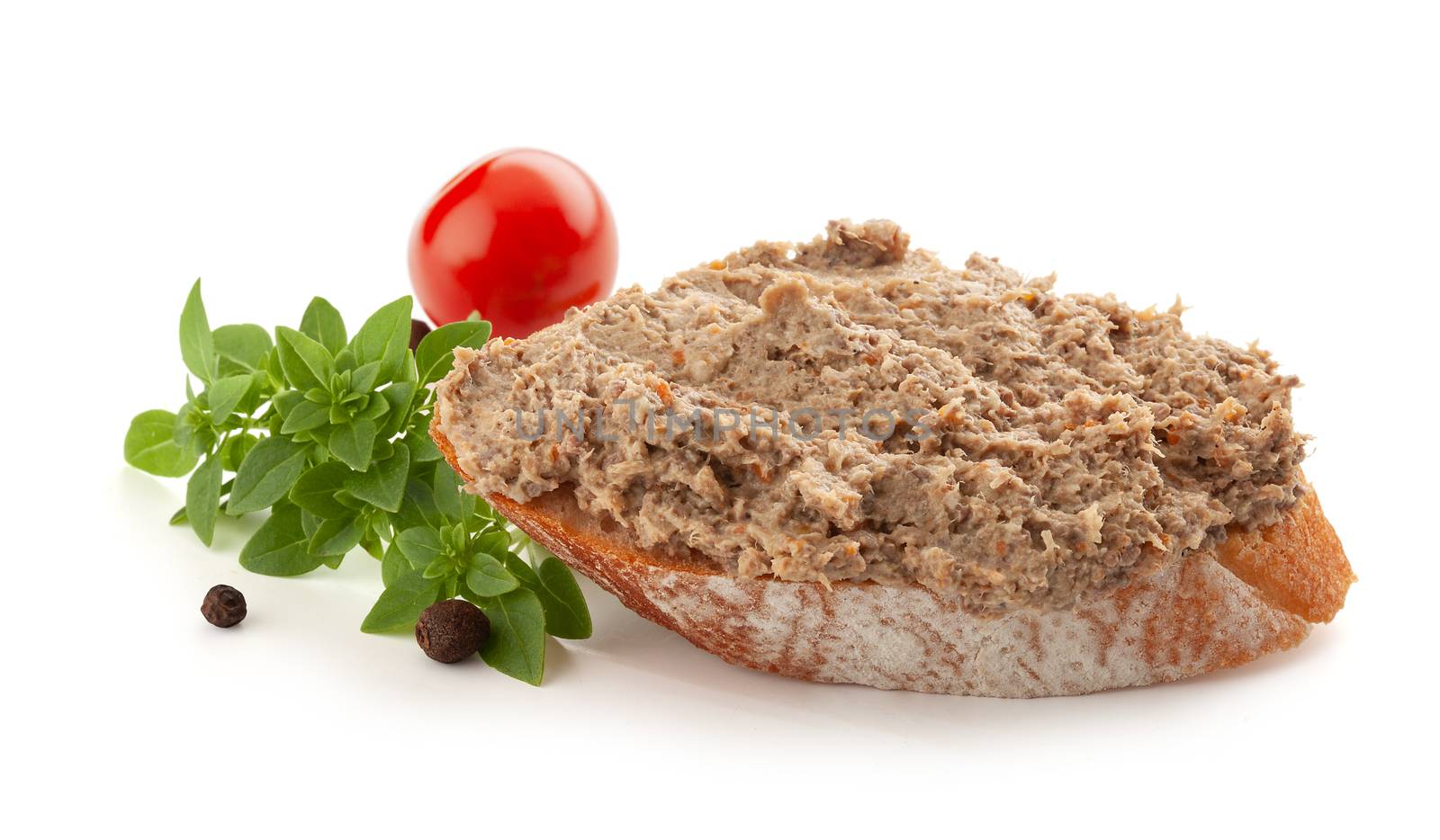 Sandwich with meat pate by Angorius