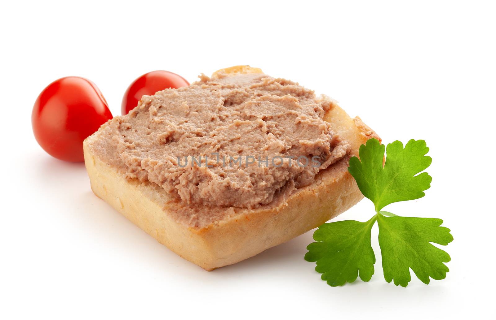 Sandwich with meat pate by Angorius