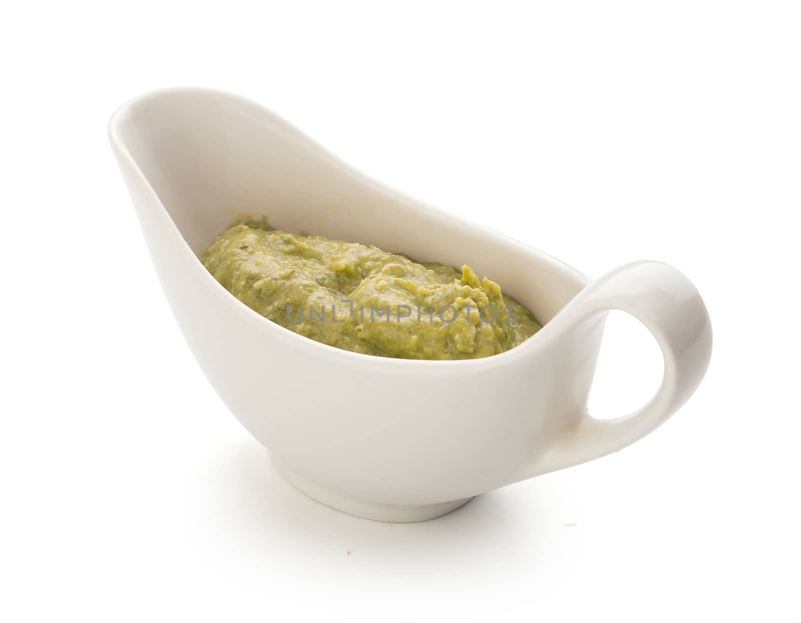 Pesto sauce in the gravy boat by Angorius