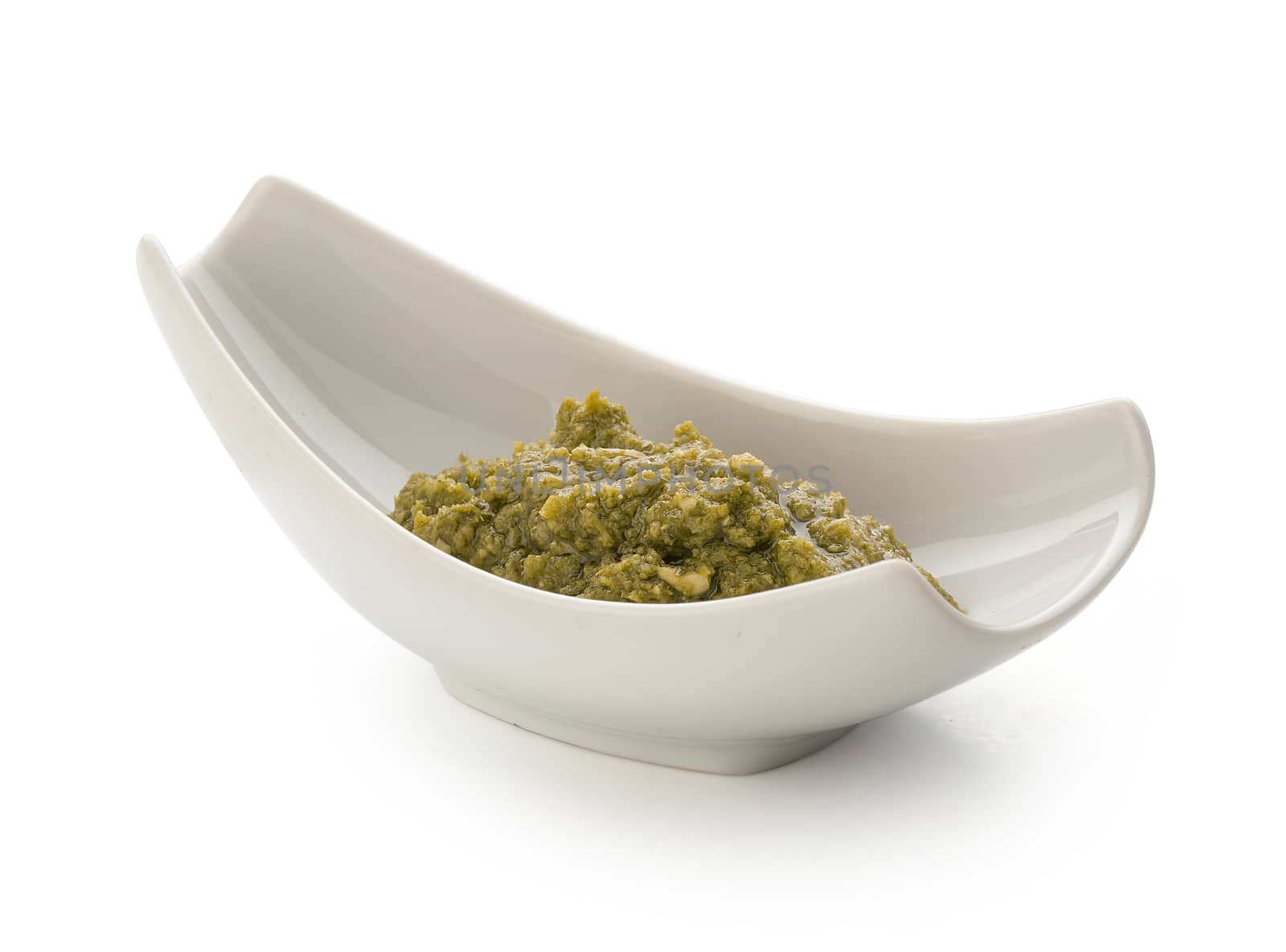 Pesto sauce in the gravy boat by Angorius