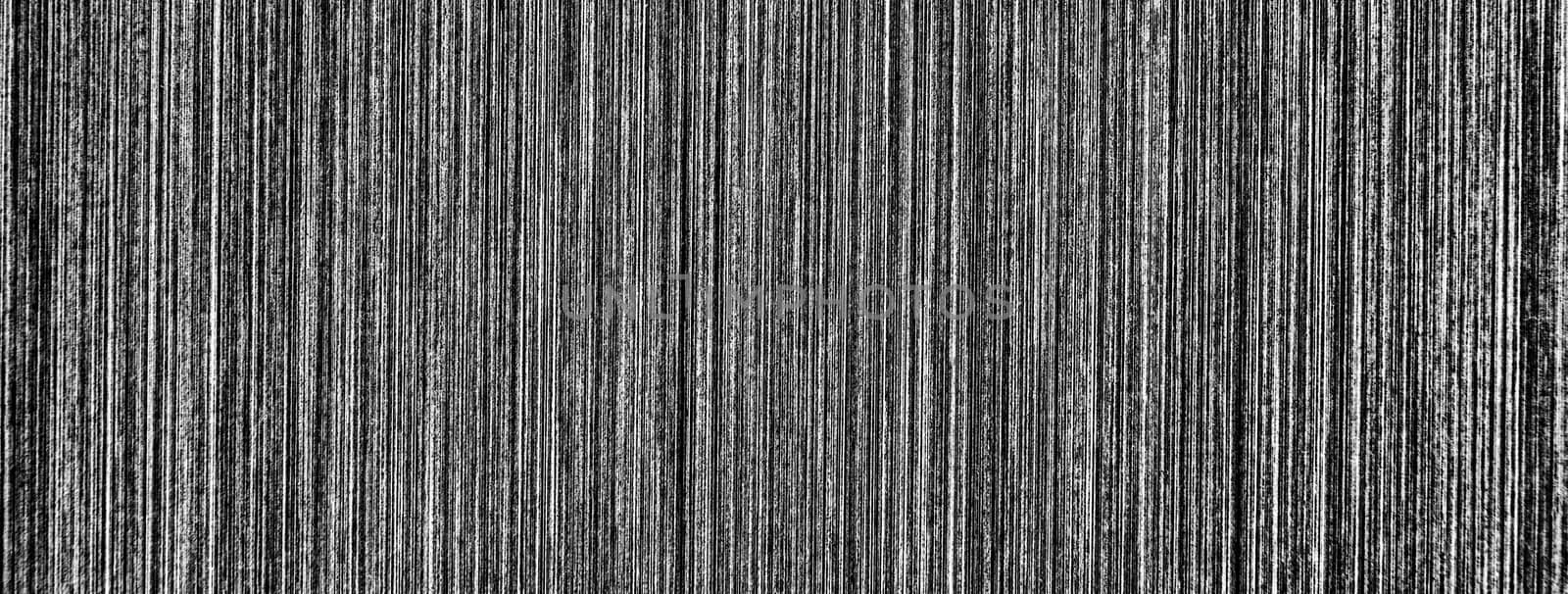 Gray monochrome metal texture with white scratches. Abstract noise black background overlay for design. Art stylized baner.