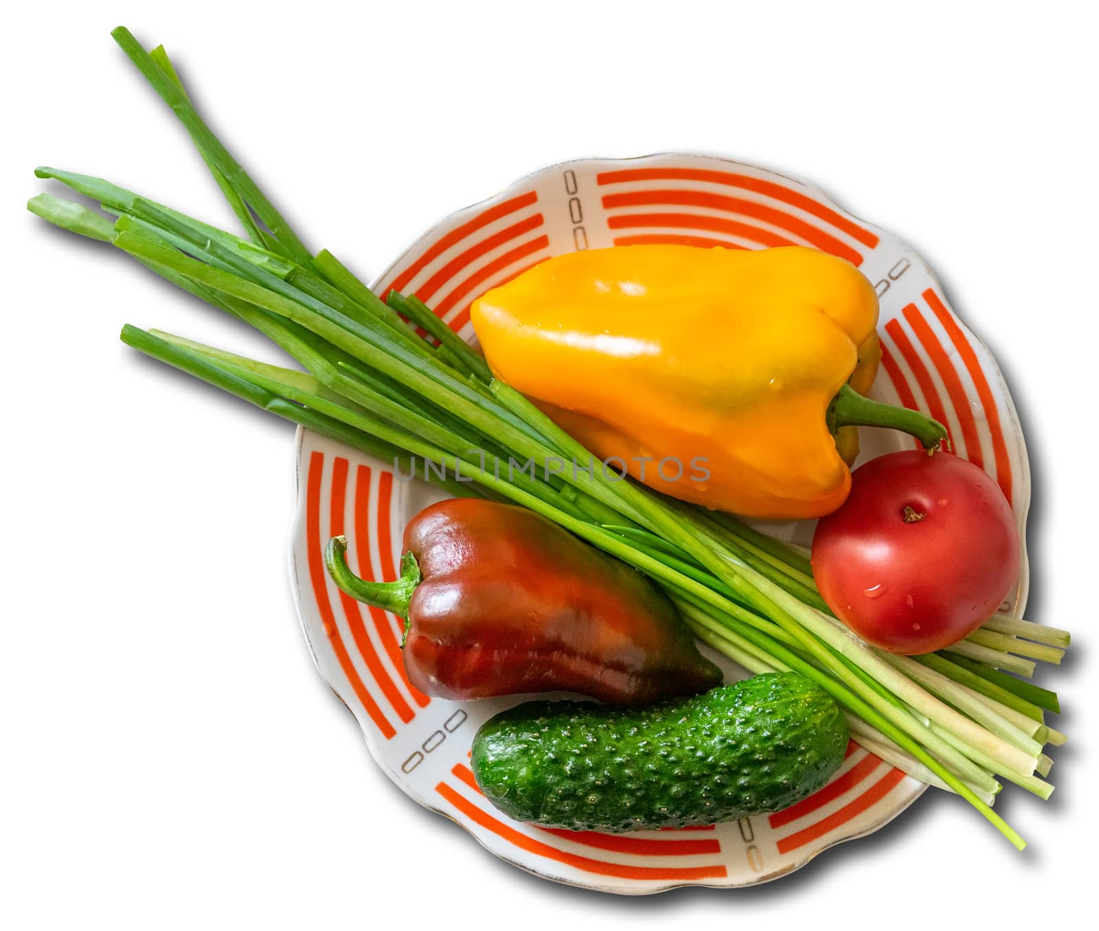 Vegetables on a plate