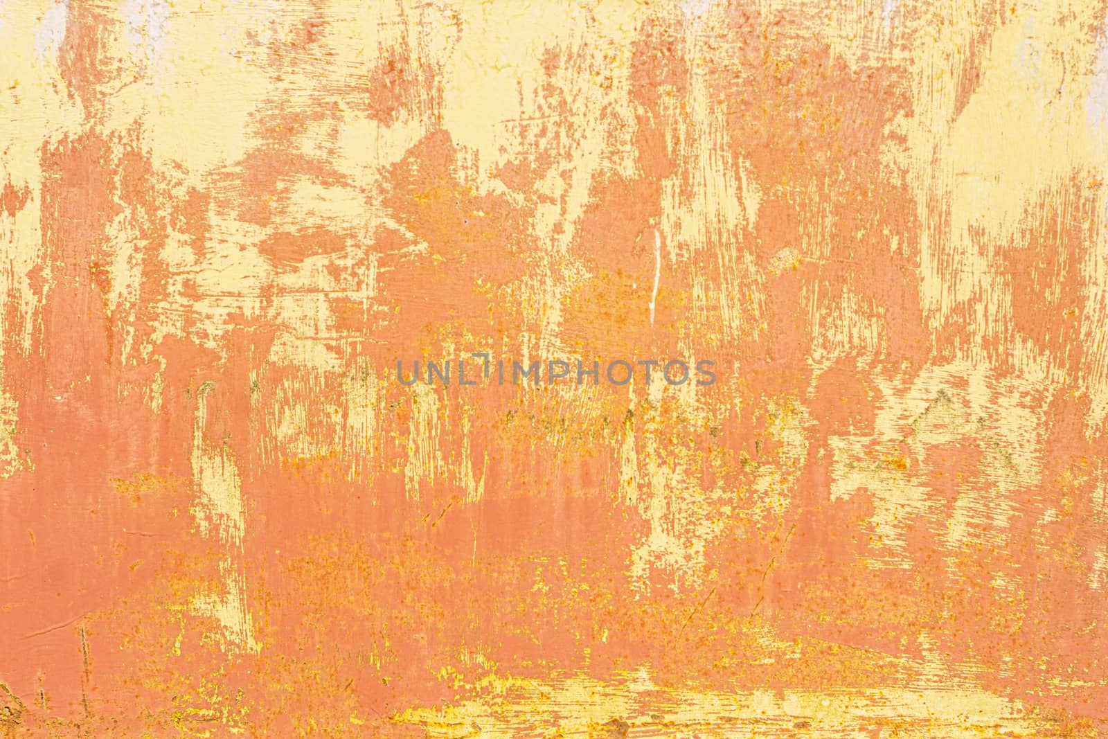 rusty metal background with yellow spots