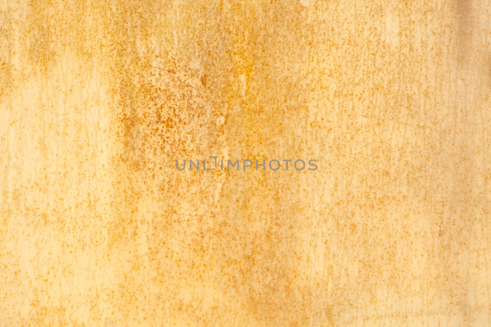 rusty metal background with yellow spots