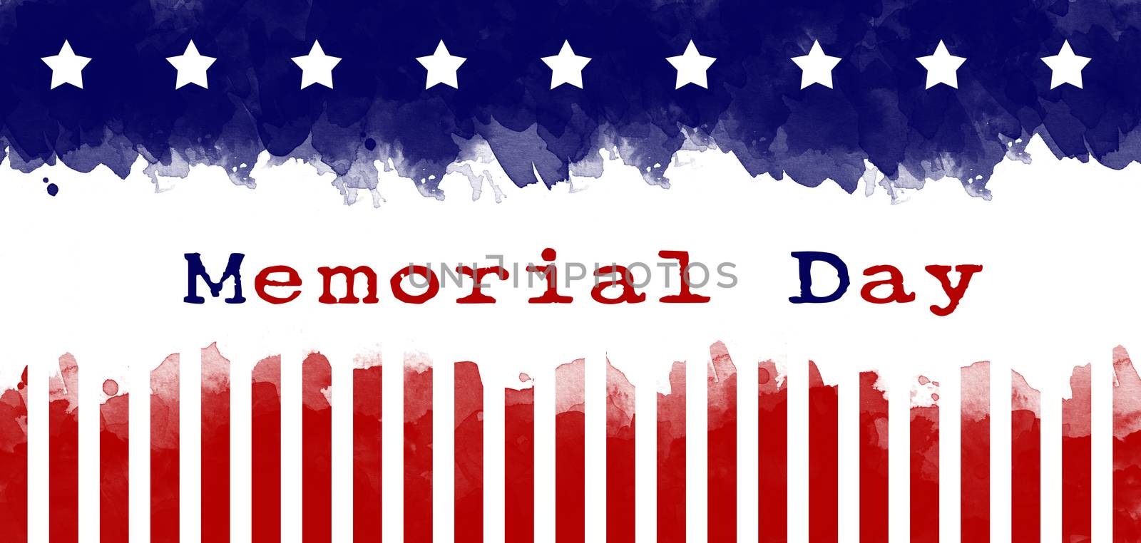 memorial day greeting card american flag grunge background by asiandelight