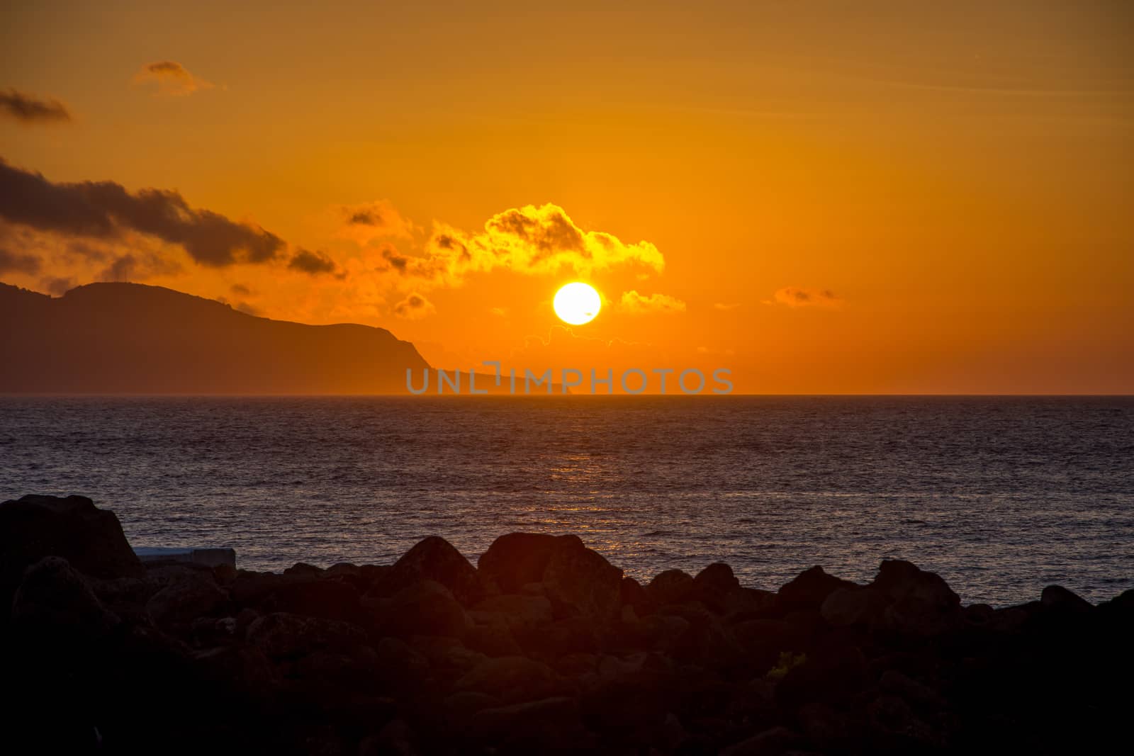 Walk on the Azores archipelago. Discovery of the island of Pico, Azores. Portugal. Madalena