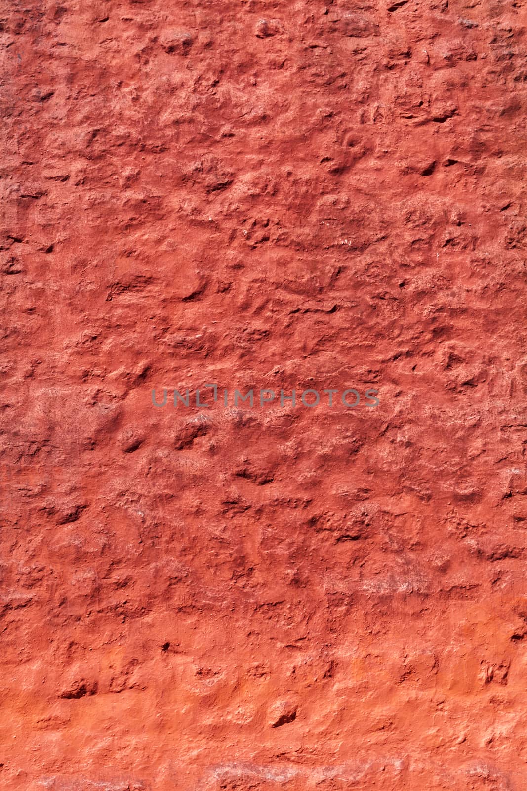 Old red weathered rough wall texture background