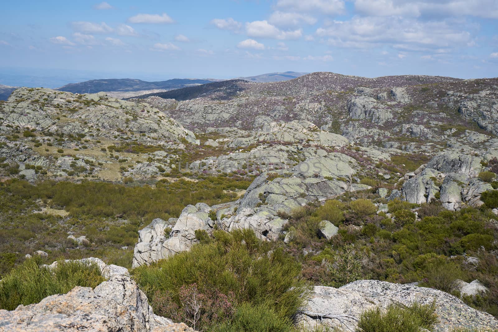 Landscape of Serra da Estrela lagoons route, in Portugal by Luispinaphotography