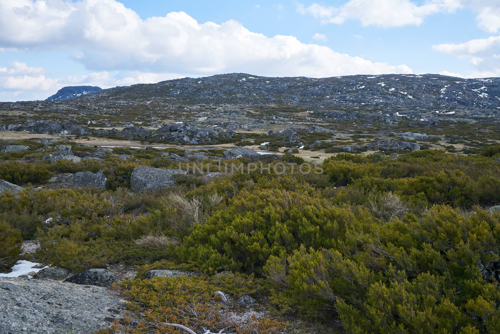 Landscape of Serra da Estrela lagoons route, in Portugal by Luispinaphotography