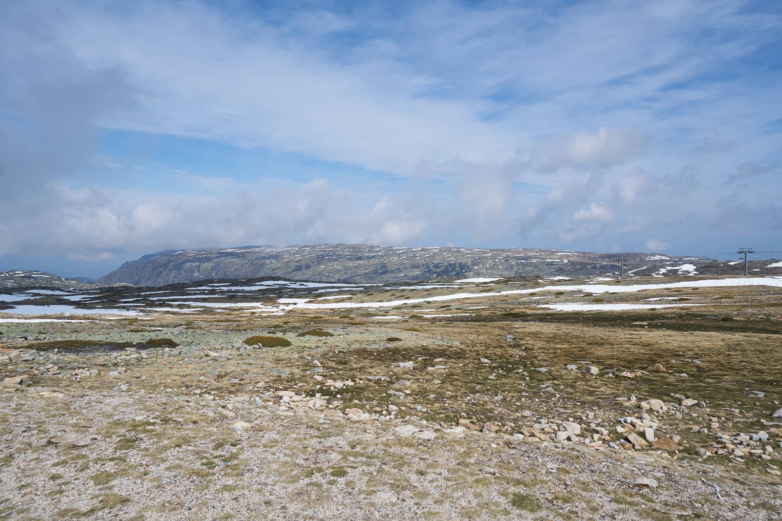 Snow Landscape in Torre Serra da Estrela, in Portugal by Luispinaphotography