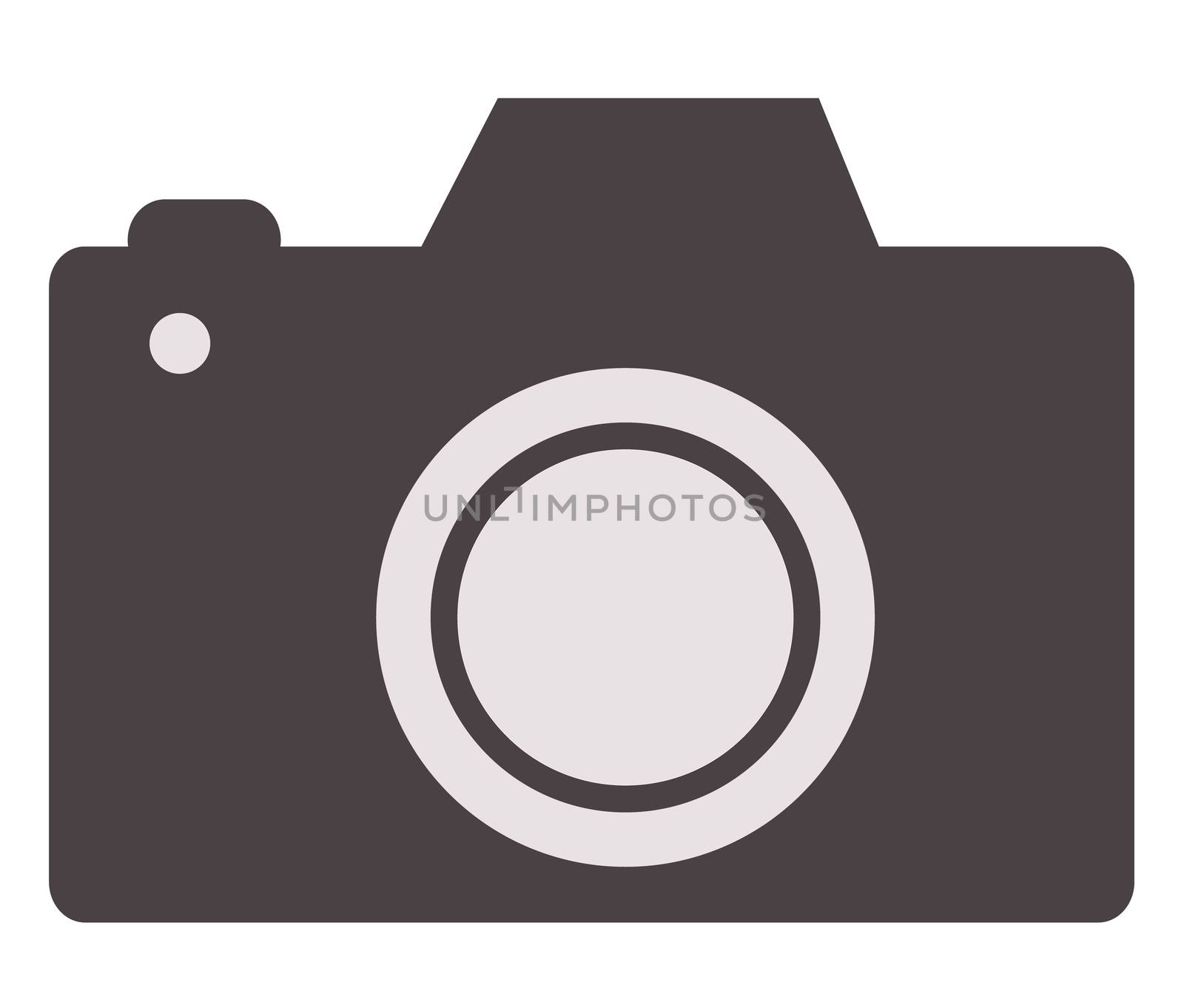 camera icon on white background. camera sign for your web site d by suthee