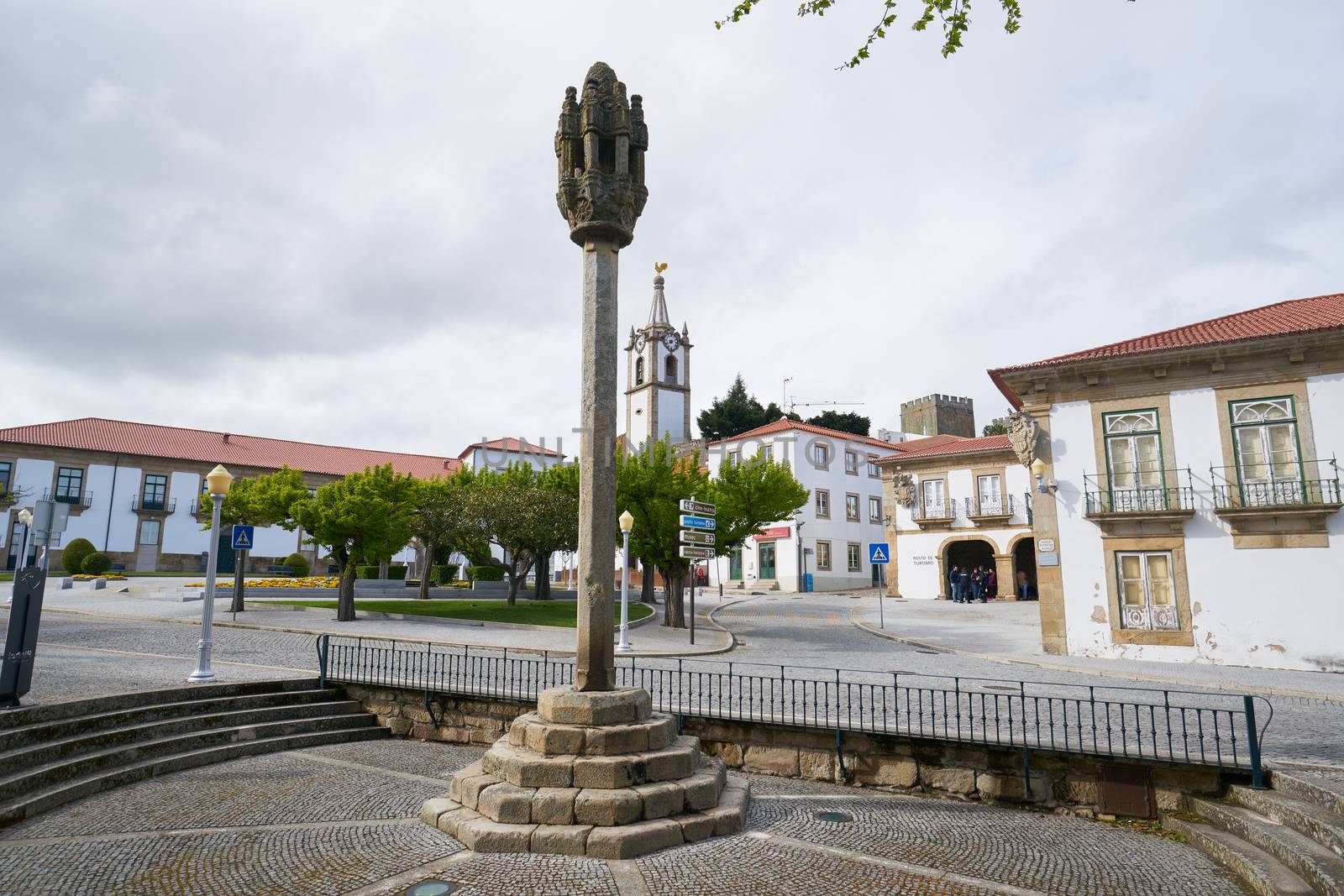 Pinhel city center church, in Portugal by Luispinaphotography