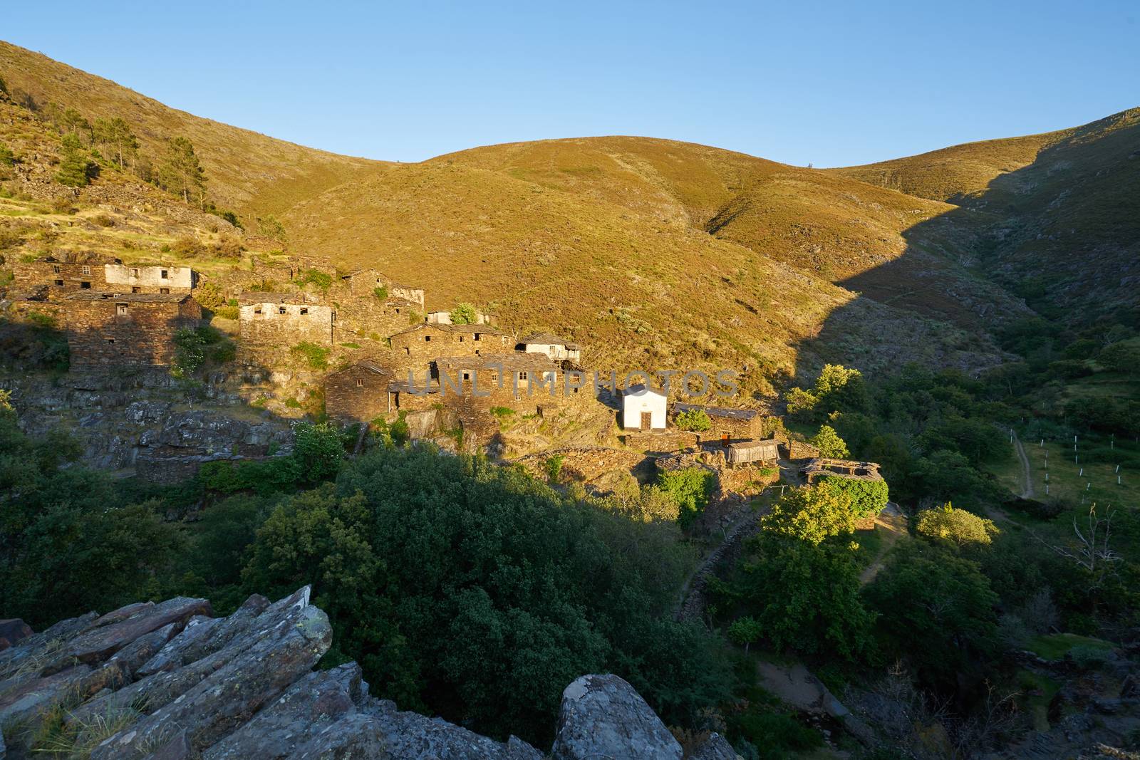 Drave village in Arouca Serra da Freita mountain, Portugal