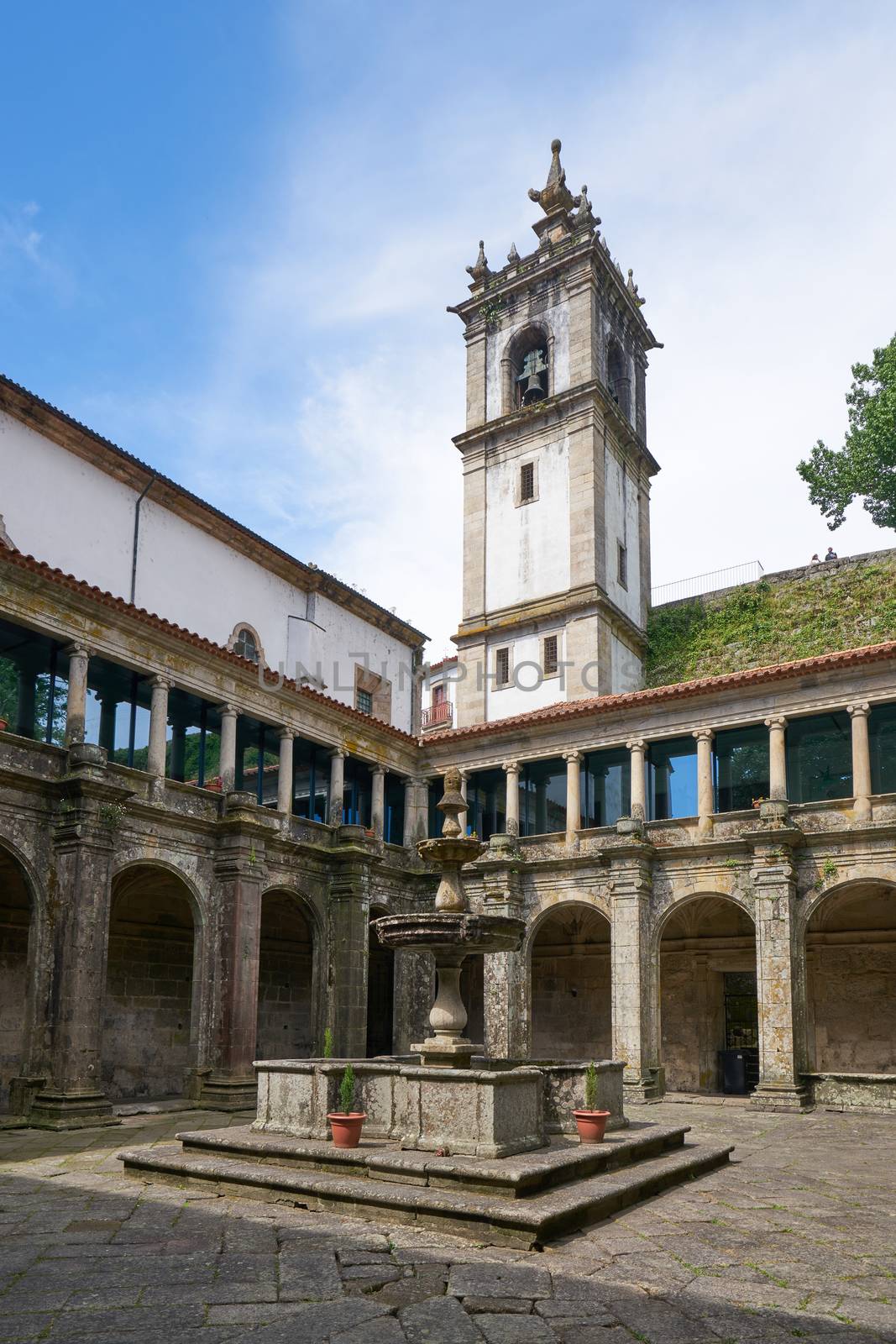 Amarante Igreja Sao Goncalo church interior in Portugal