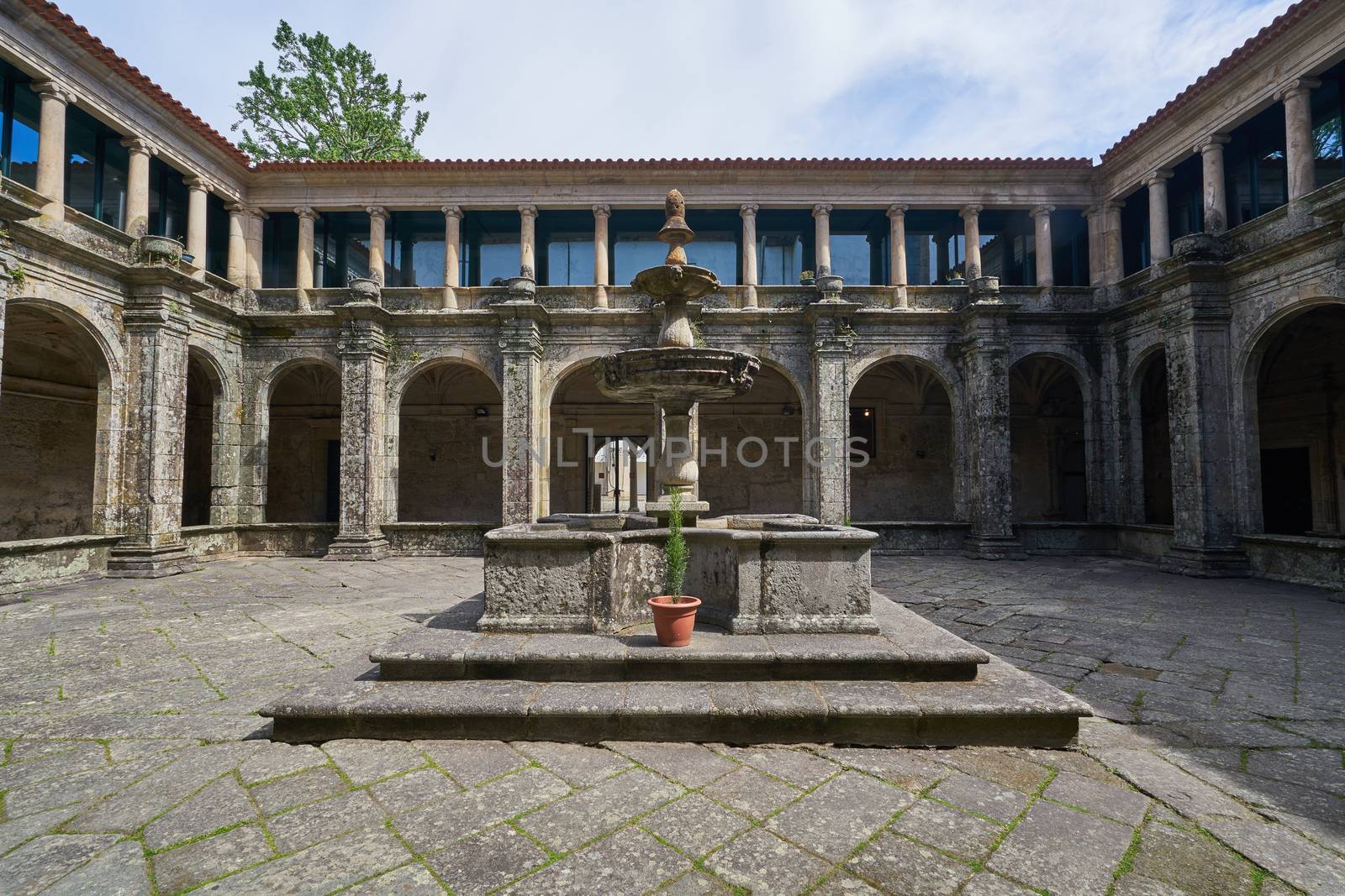 Amarante Igreja Sao Goncalo church interior in Portugal