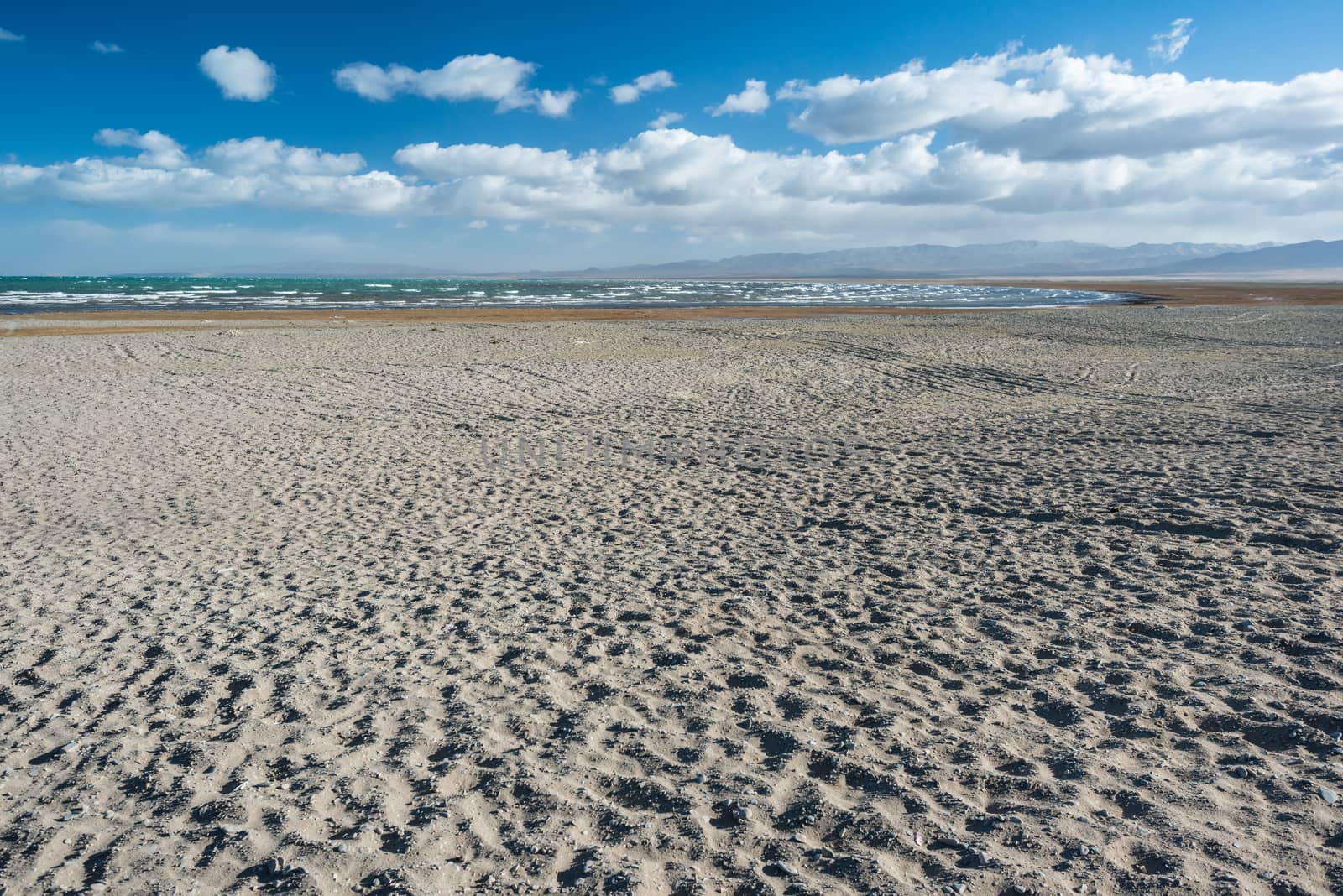 The outskirts of Qinghai Lake - the largest saltwater lake in China