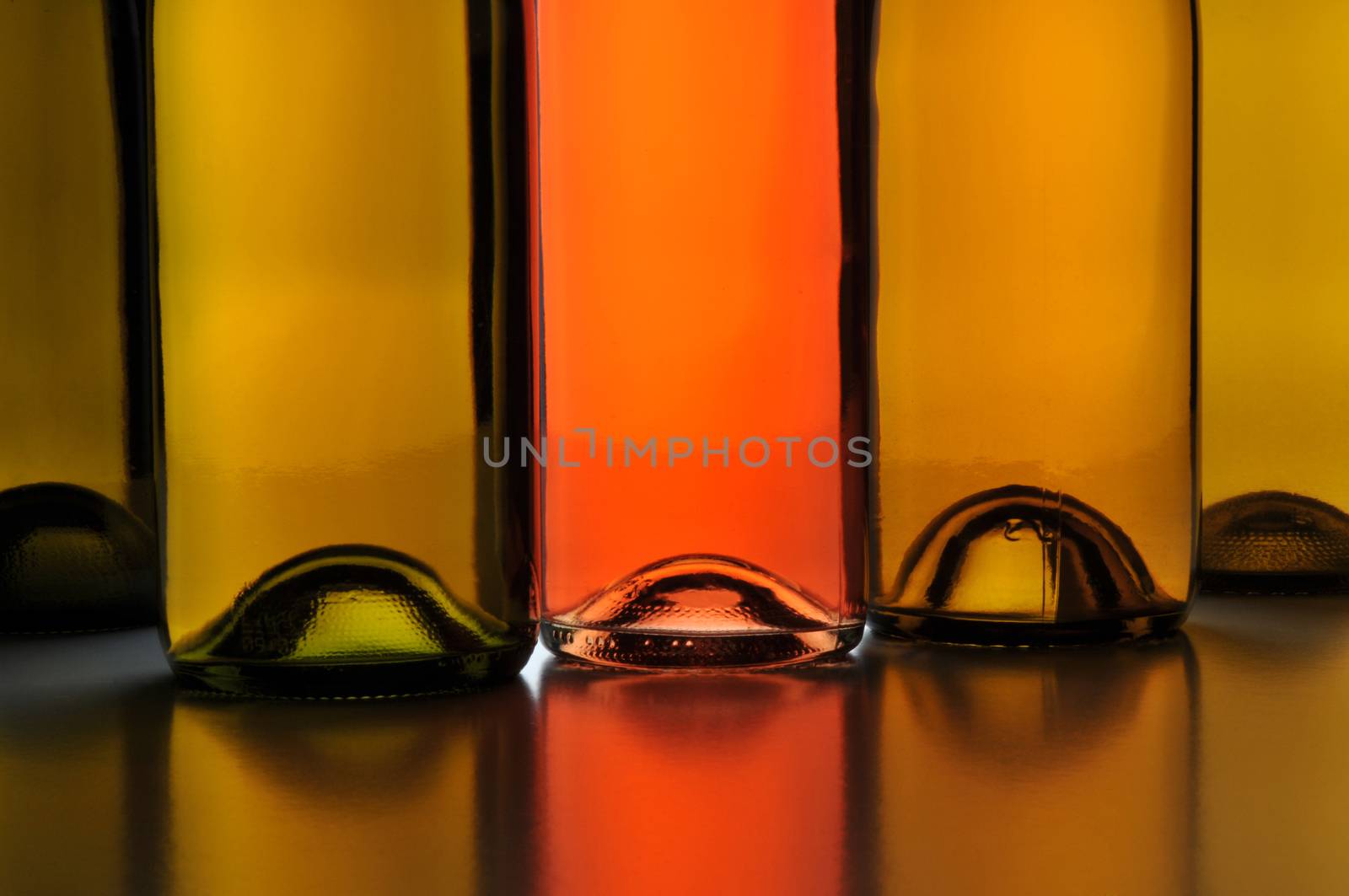 Wine Bottle Abstract by sCukrov