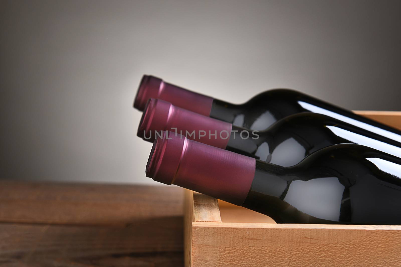 Wine Bottles in Case by sCukrov