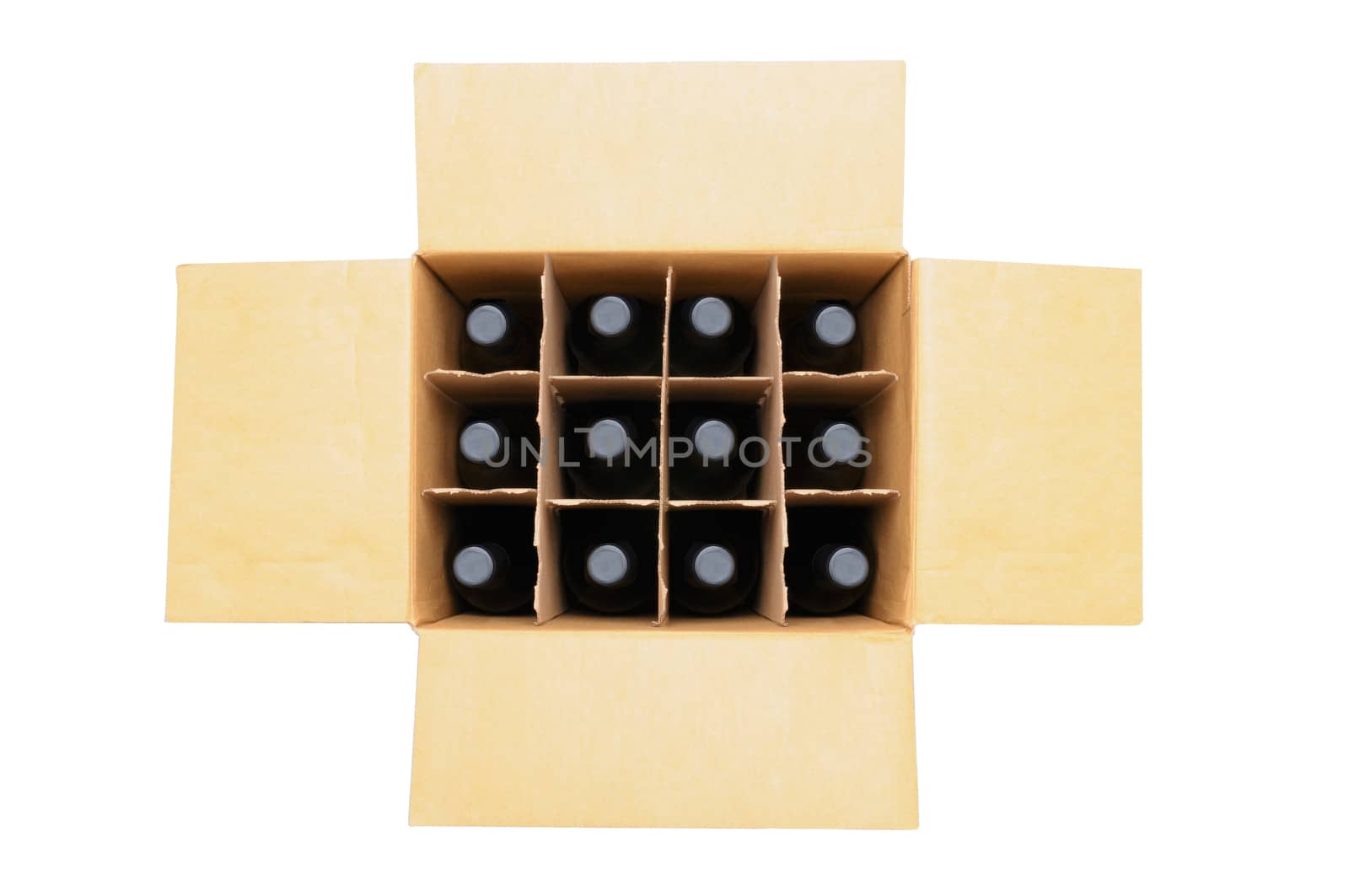 Case of Wine Bottles by sCukrov