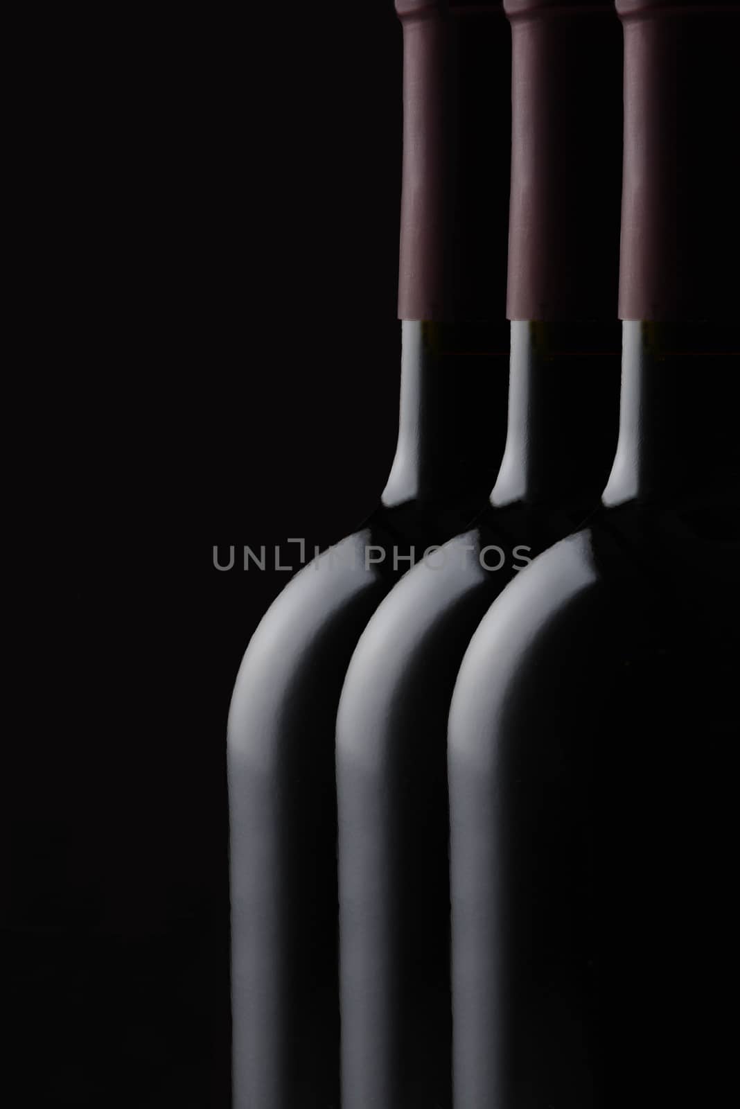 Low Key Wine Bottle Still Life by sCukrov