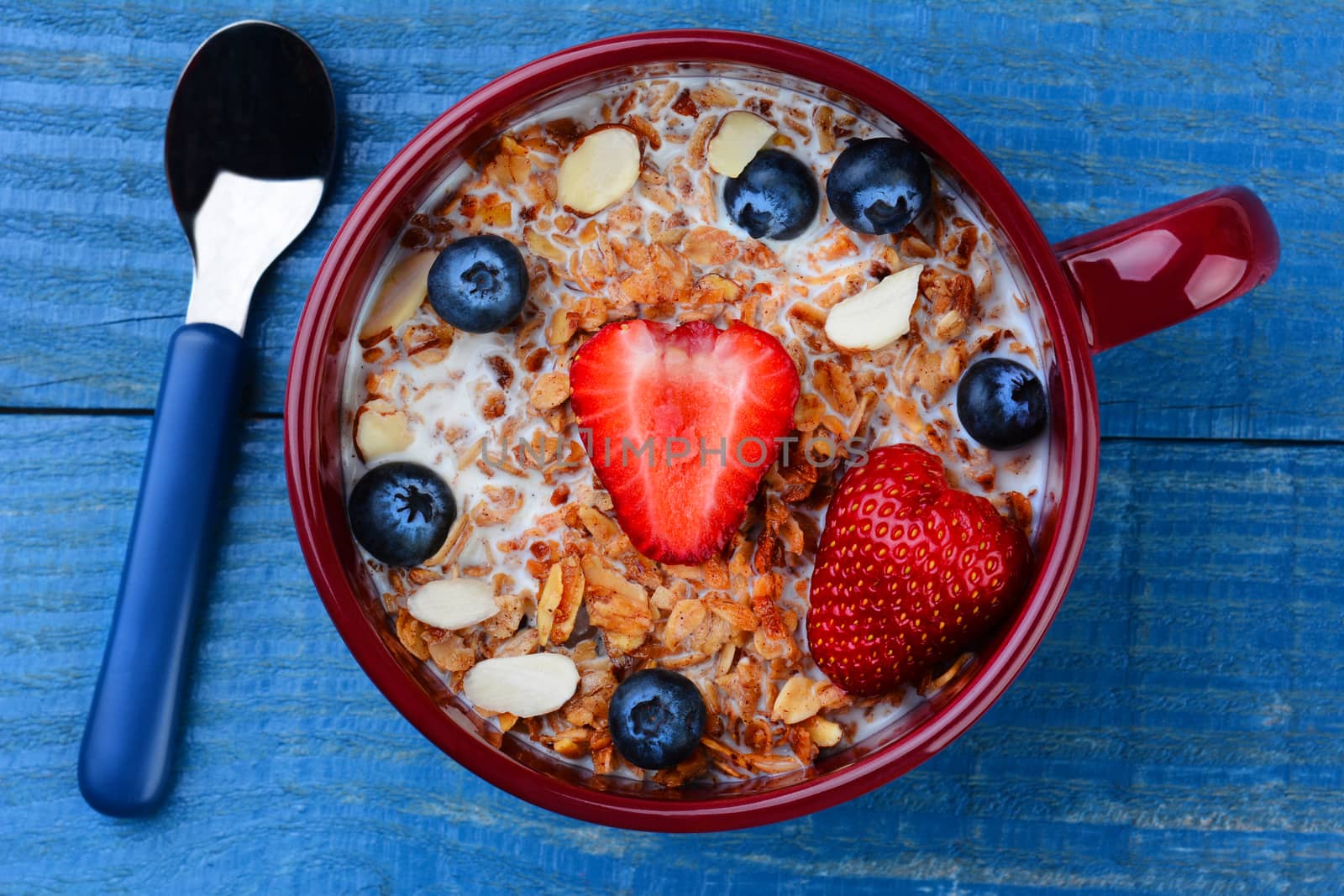 Large Mug with healthy Cereal by sCukrov