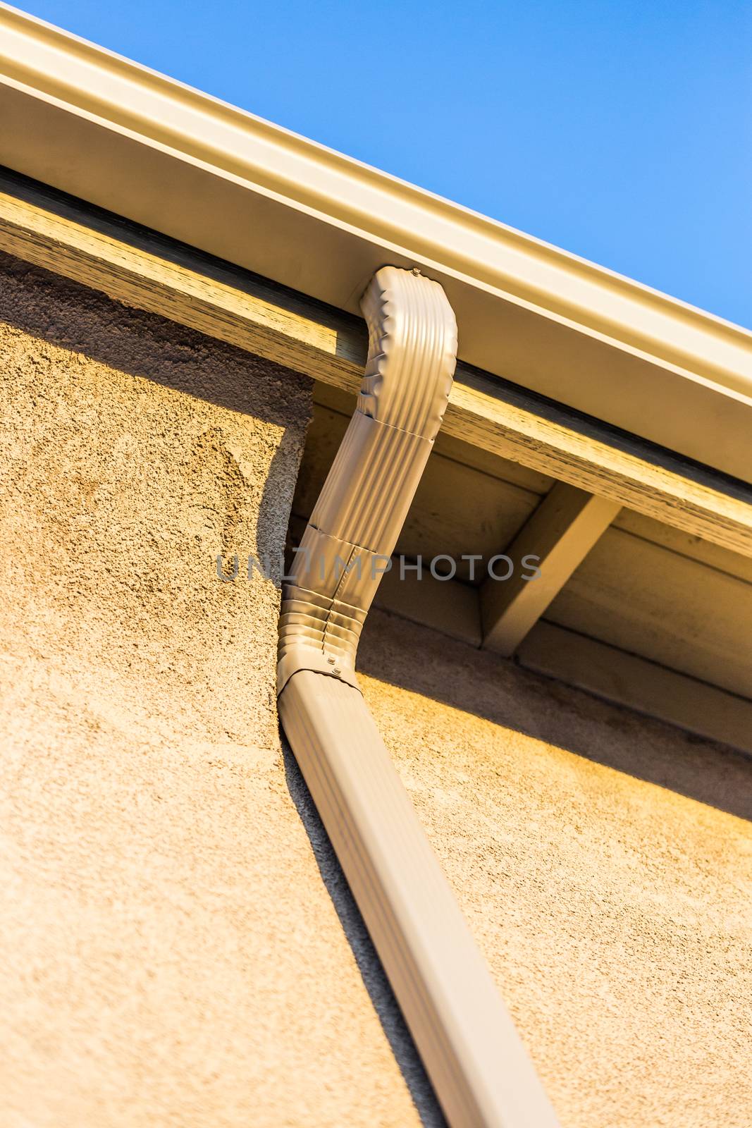 House with New Seamless Aluminum Rain Gutters by Feverpitched