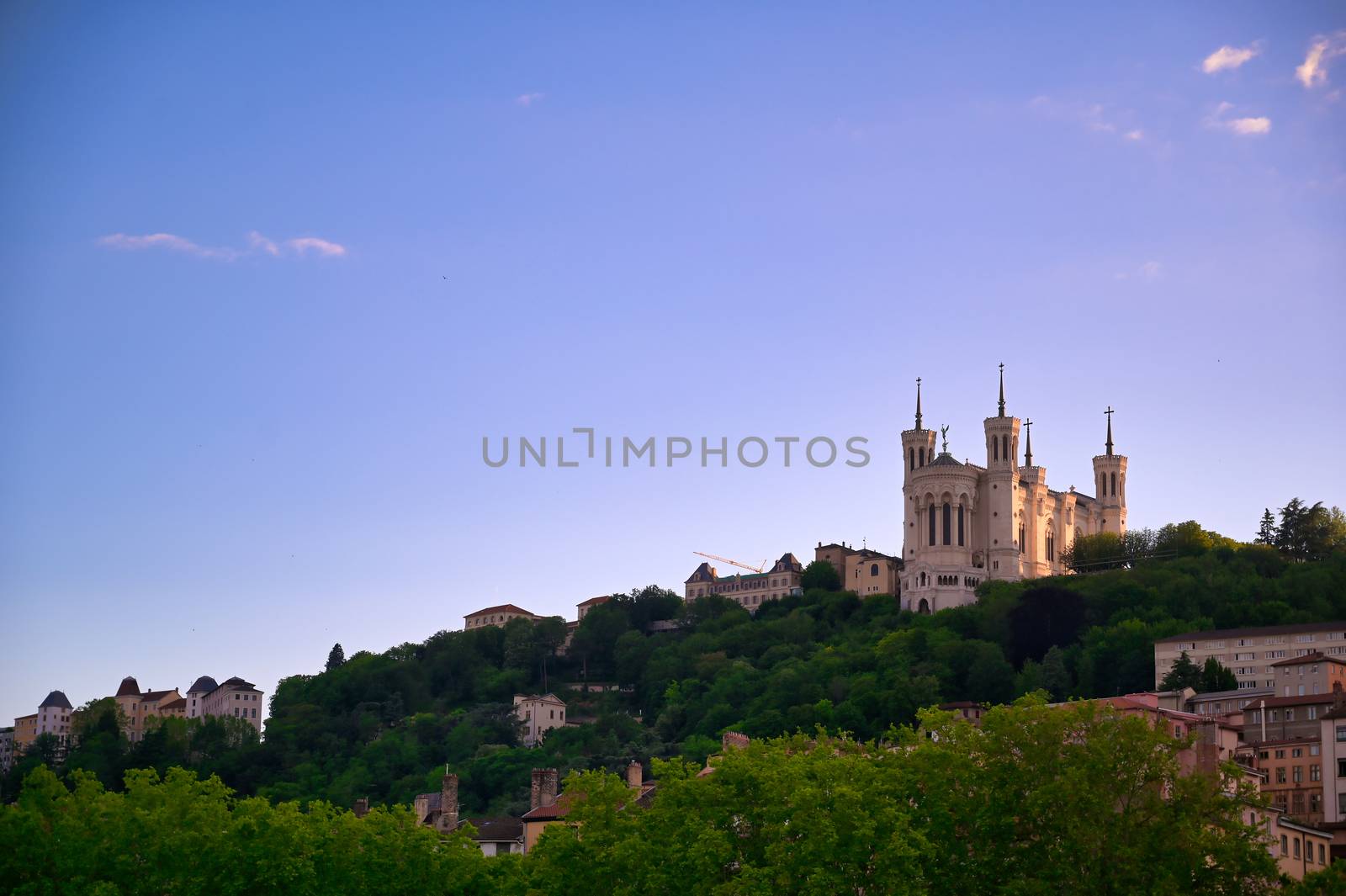 Notre Dame in Lyon, France by jbyard22