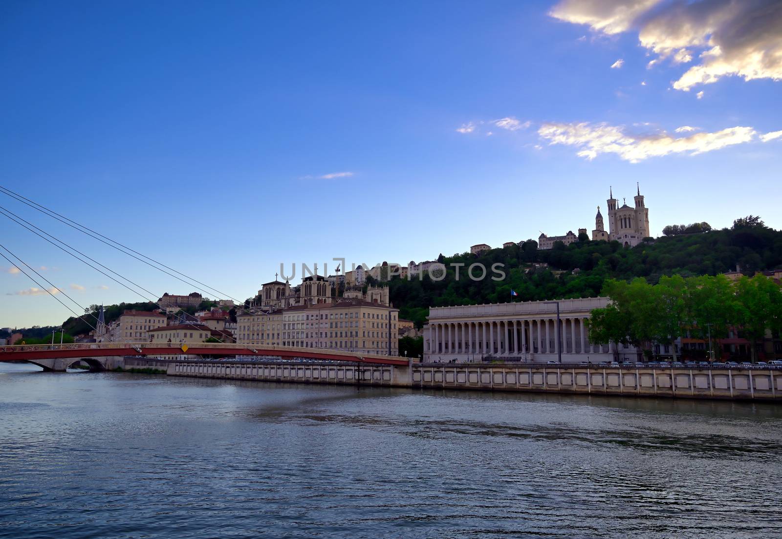 Notre Dame in Lyon, France by jbyard22