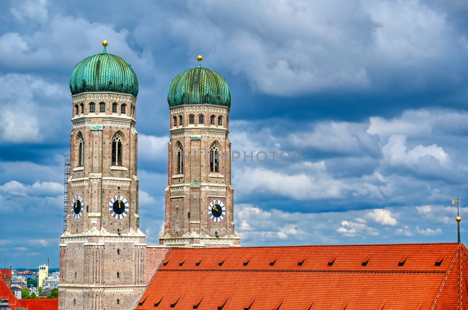 The Frauenkirche in Munich, Germany by jbyard22