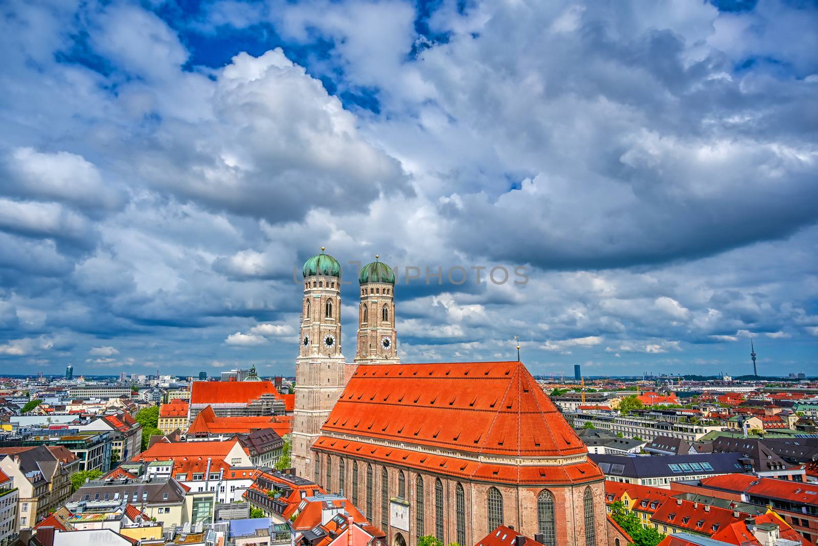 The Frauenkirche in Munich, Germany by jbyard22