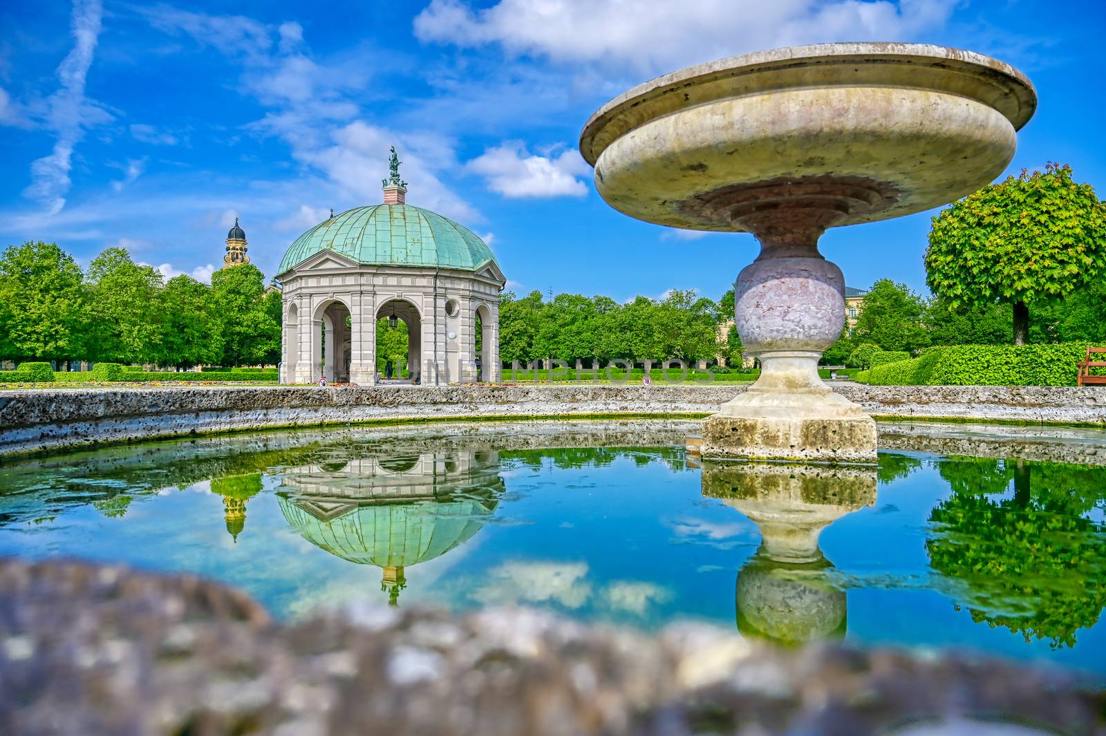 The Hofgarten in Munich, Germany by jbyard22
