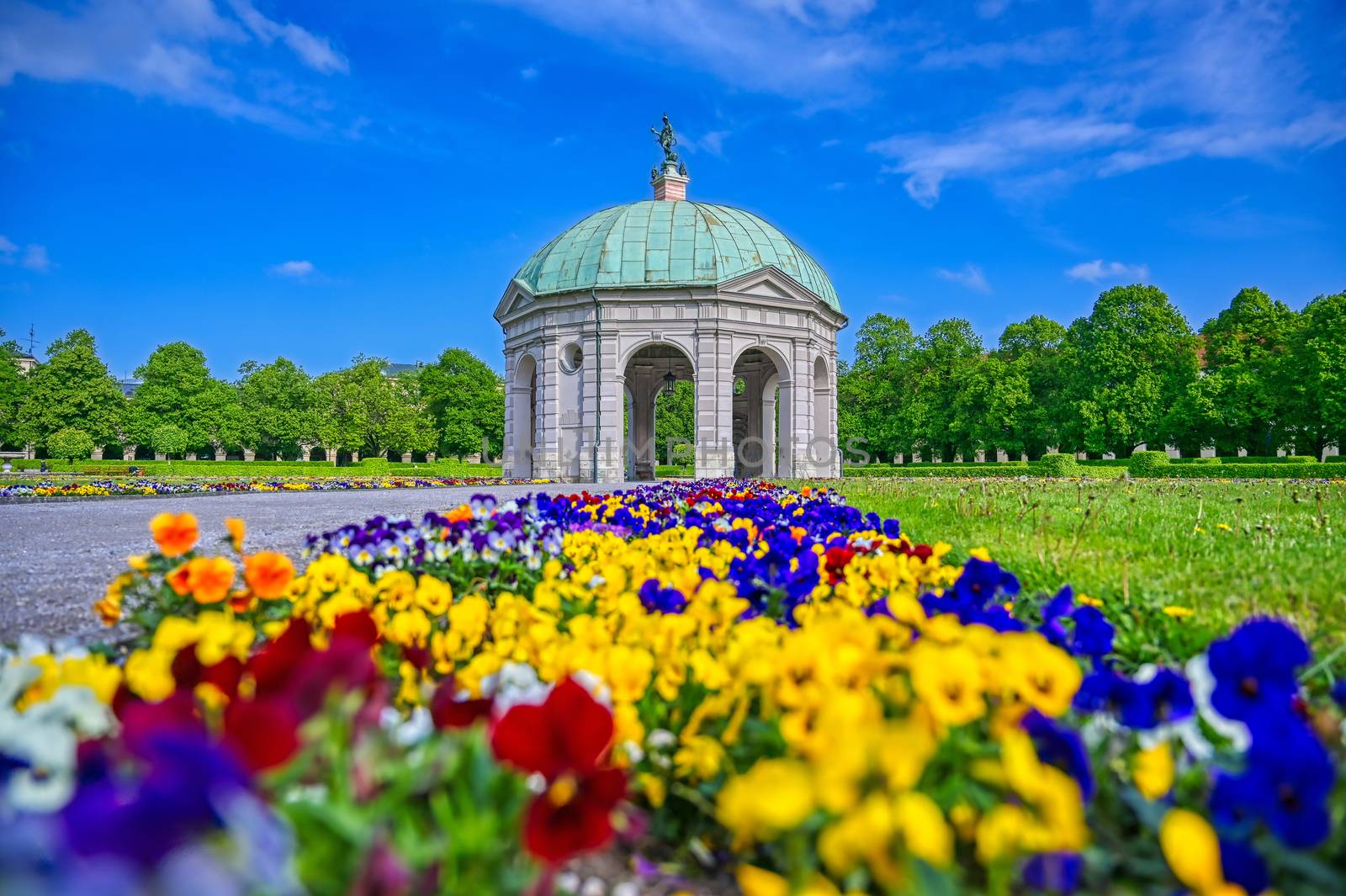 The Hofgarten in Munich, Germany by jbyard22