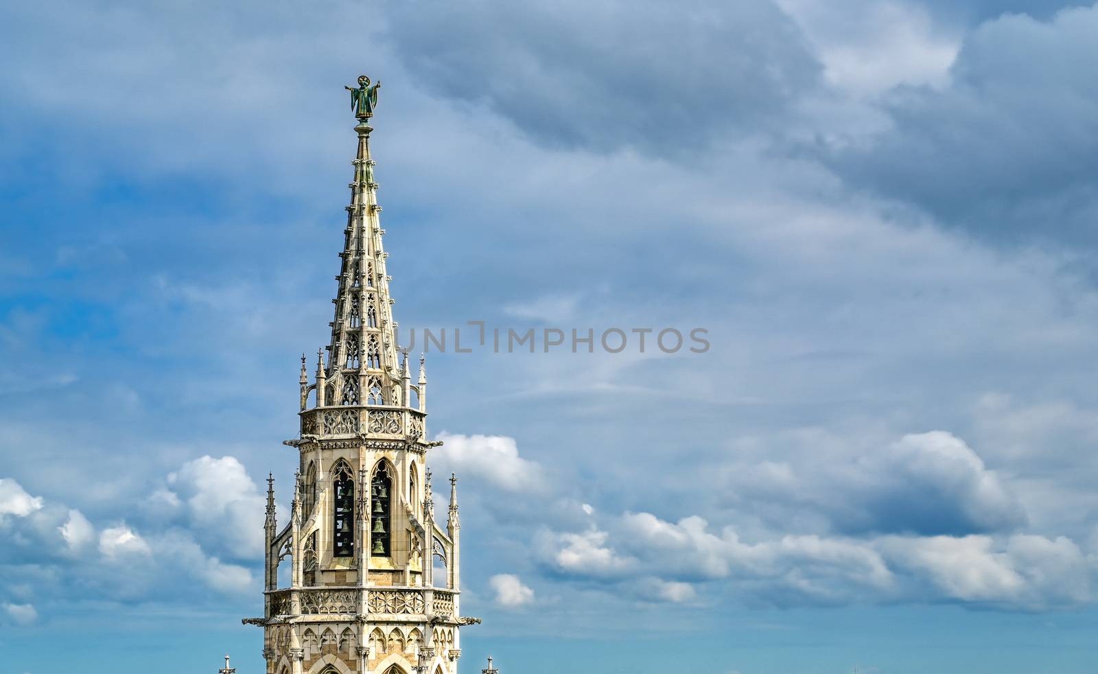 The New Town Hall located in the Marienplatz in Munich, Germany