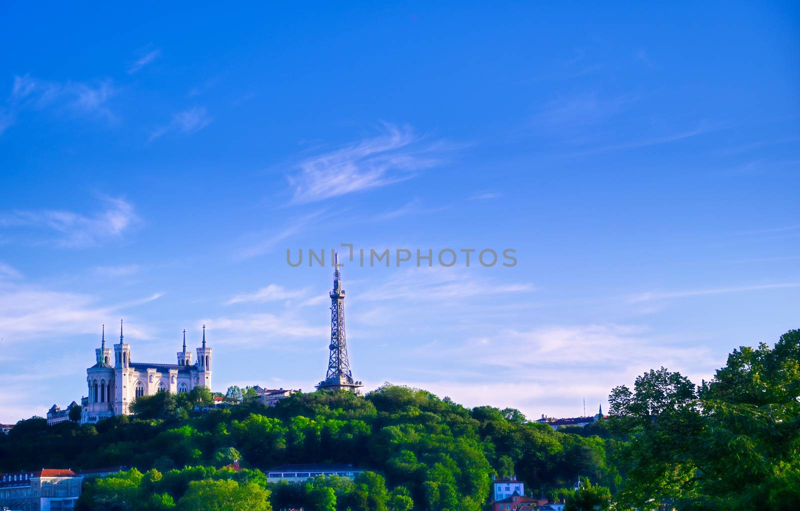 Notre Dame in Lyon, France by jbyard22