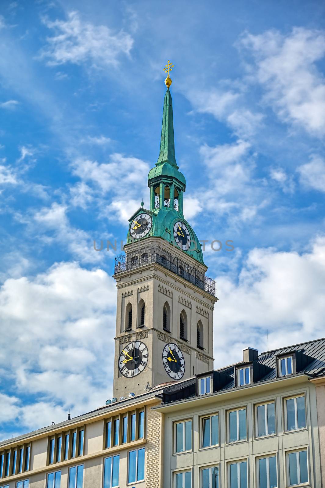 St. Peter's Church in Munich, Germany by jbyard22