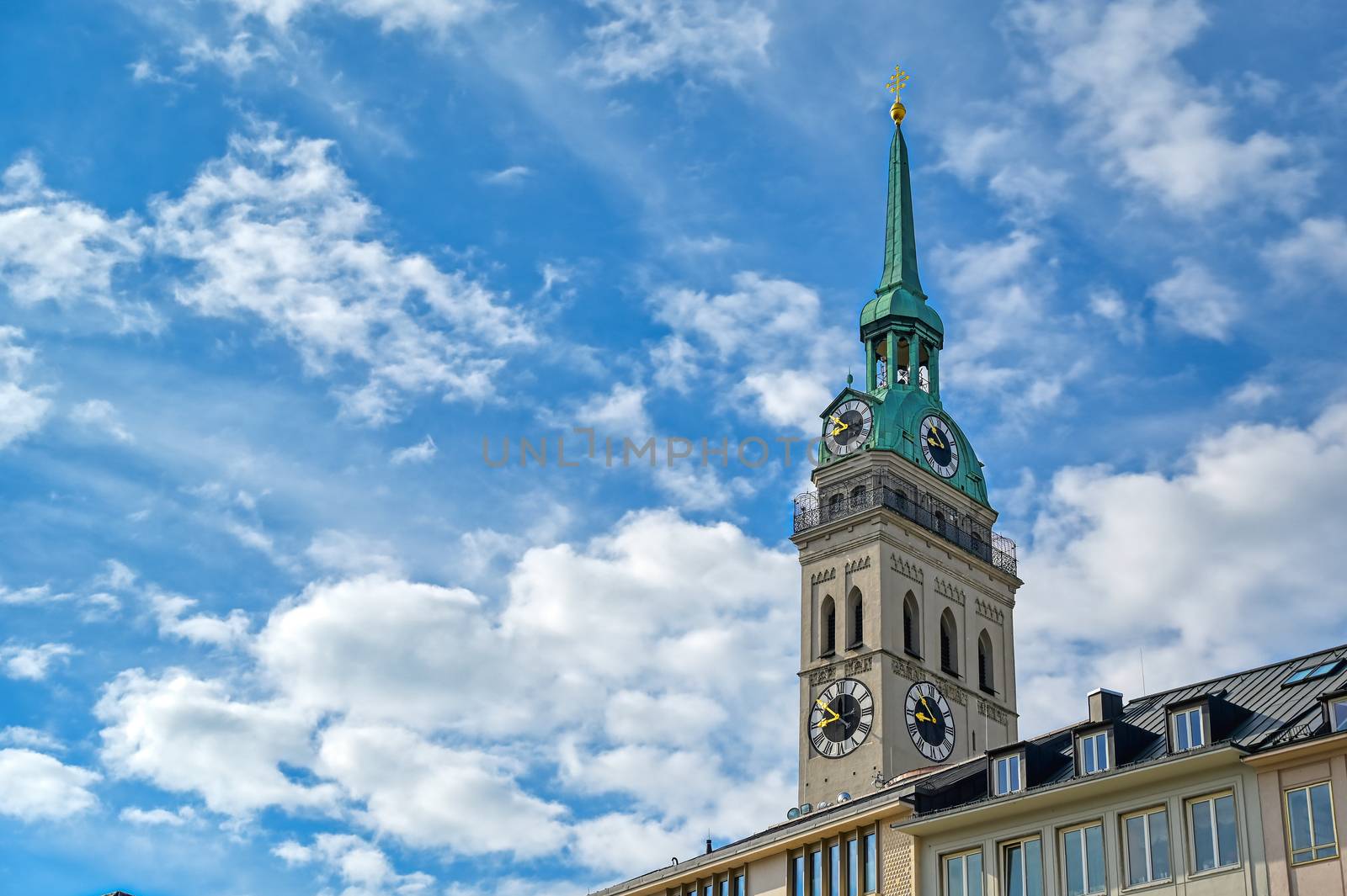 St. Peter's Church in Munich, Germany by jbyard22