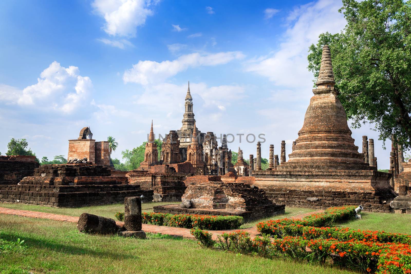 Sukhothai historical park by norgal