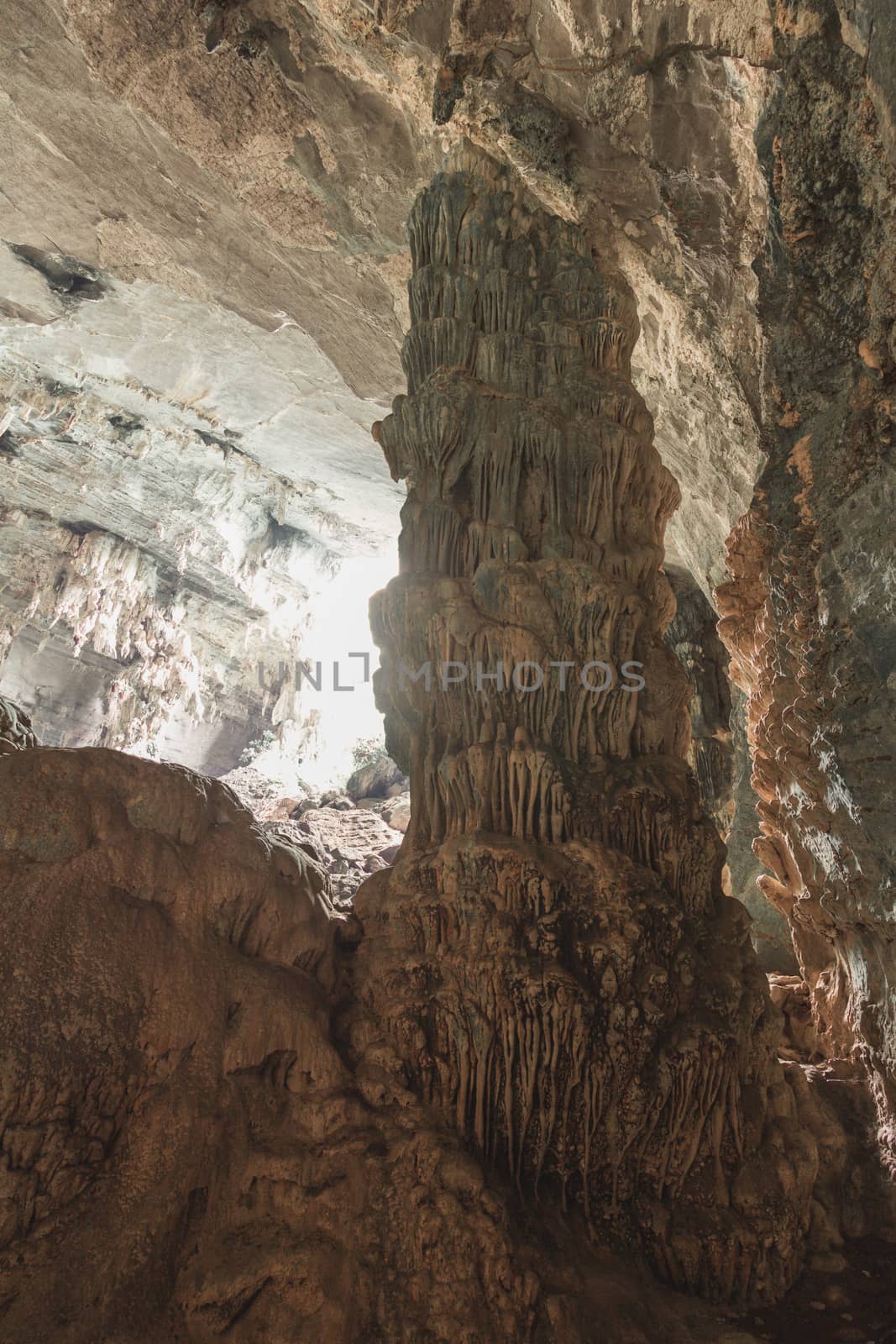 Nam Thiang Cave, Khammouane District, Laos. by suthipong