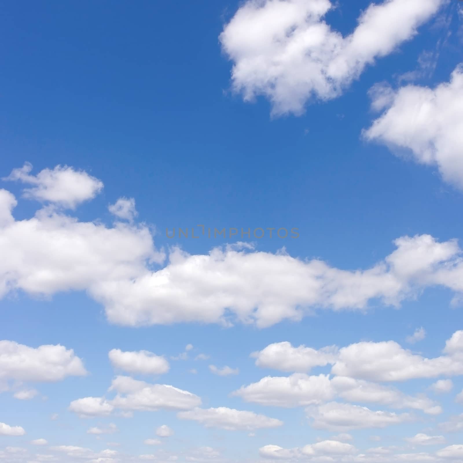 Beautiful blue sky by sergpet