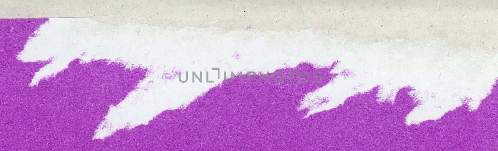 purple and white decollage cardboard texture useful as a background
