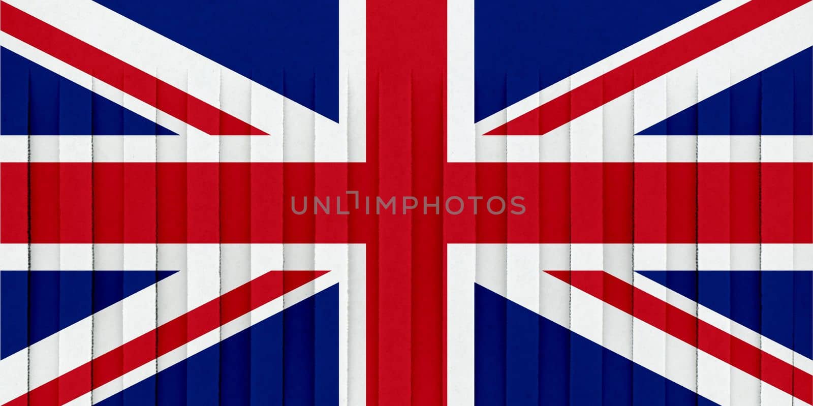 shredded flag of the United Kingdom by claudiodivizia