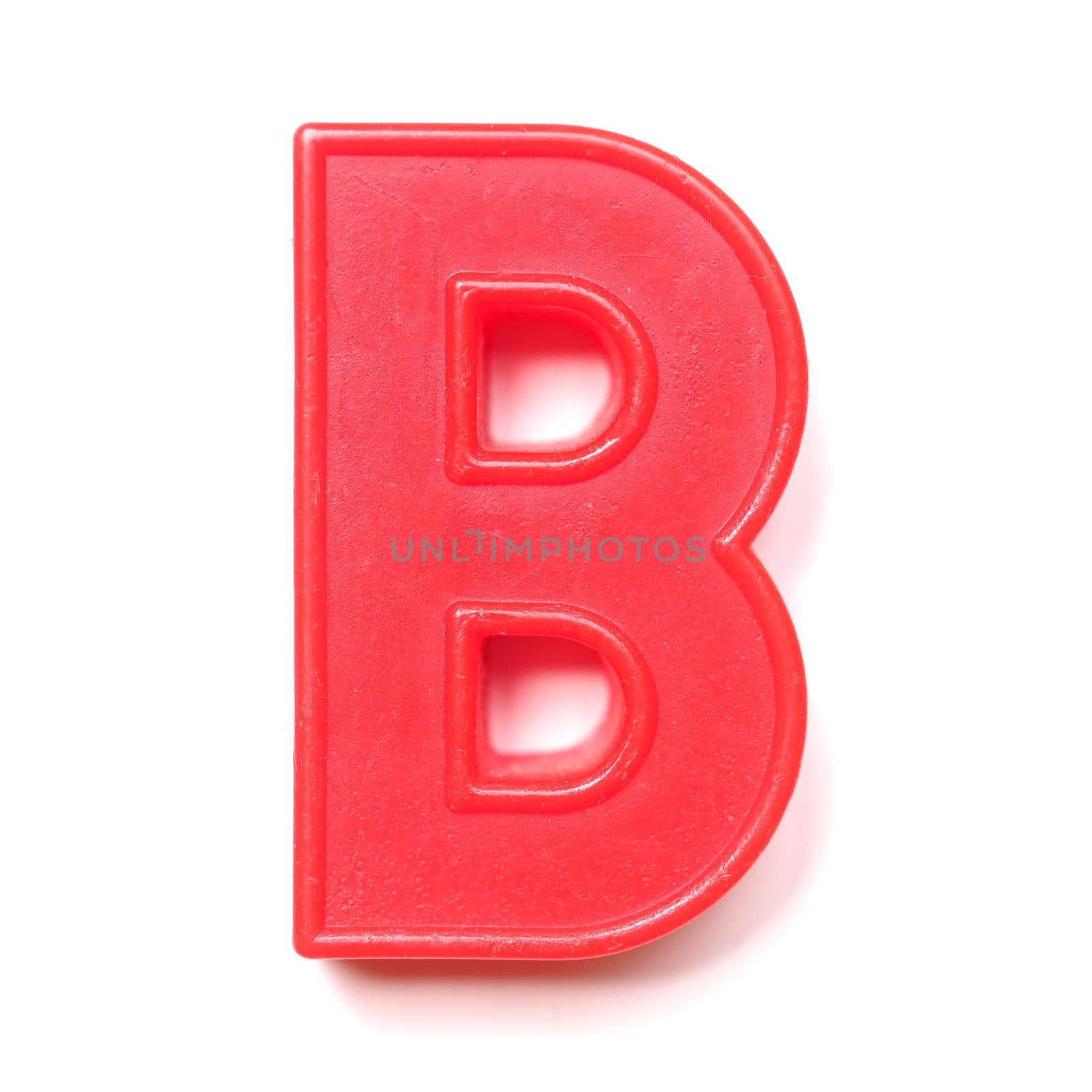 Magnetic uppercase letter B by claudiodivizia