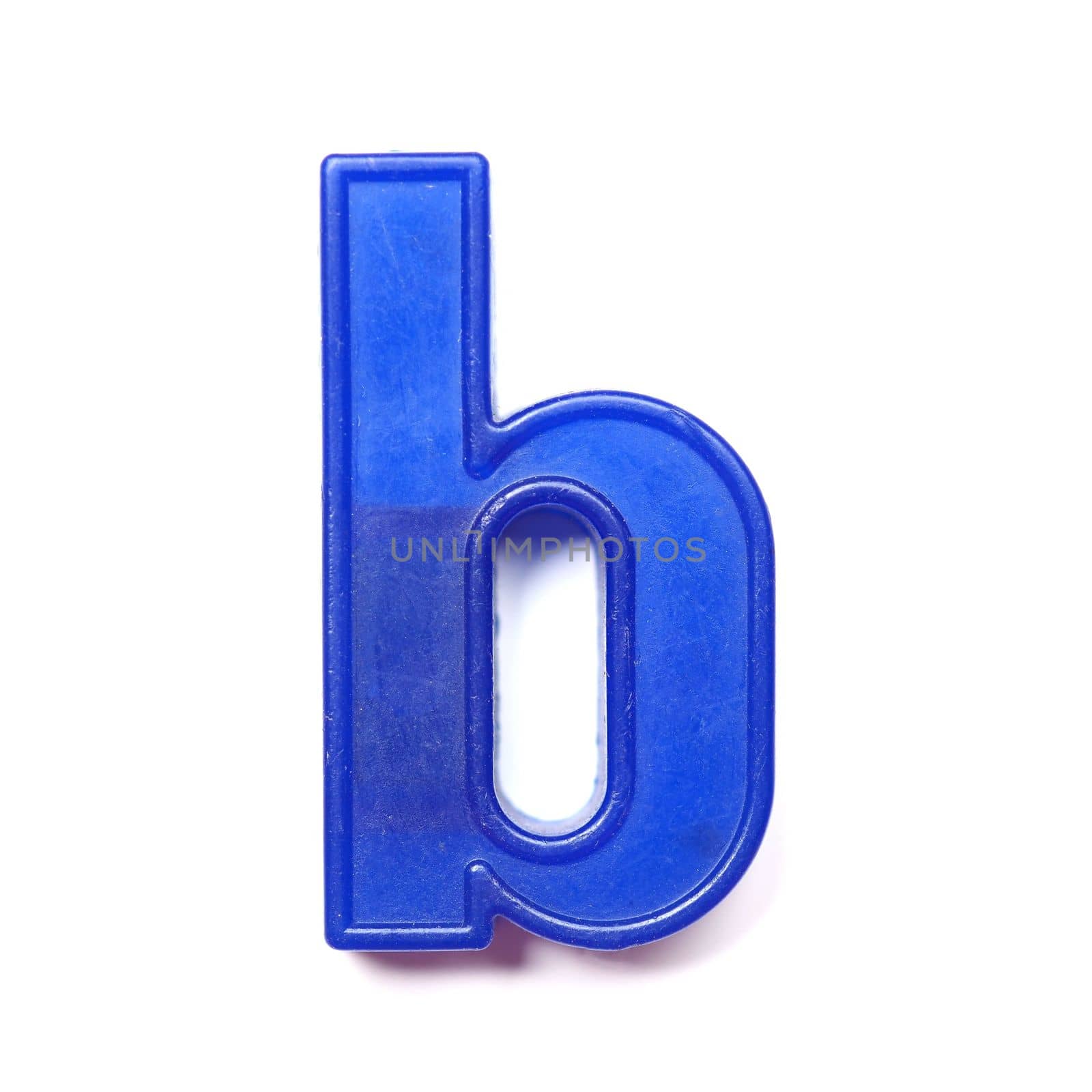 Magnetic lowercase letter B by claudiodivizia