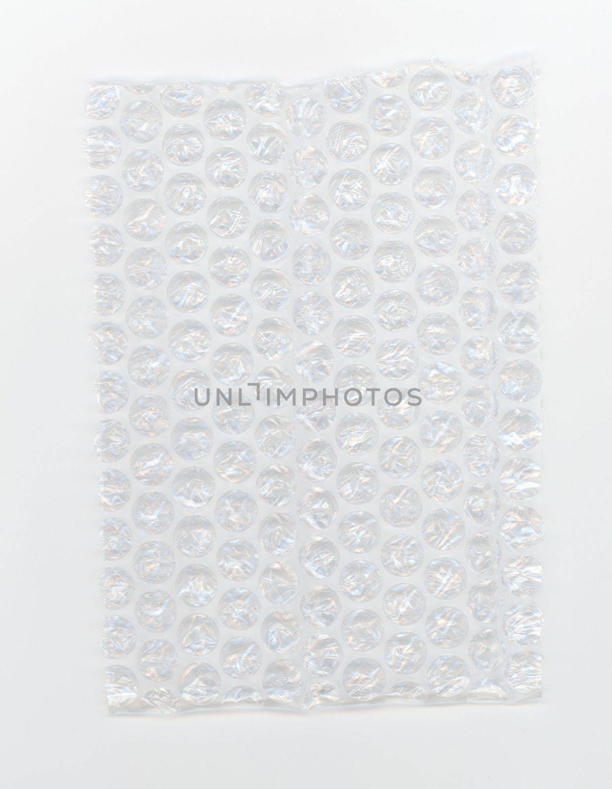 transparent bubble wrap texture useful as a background